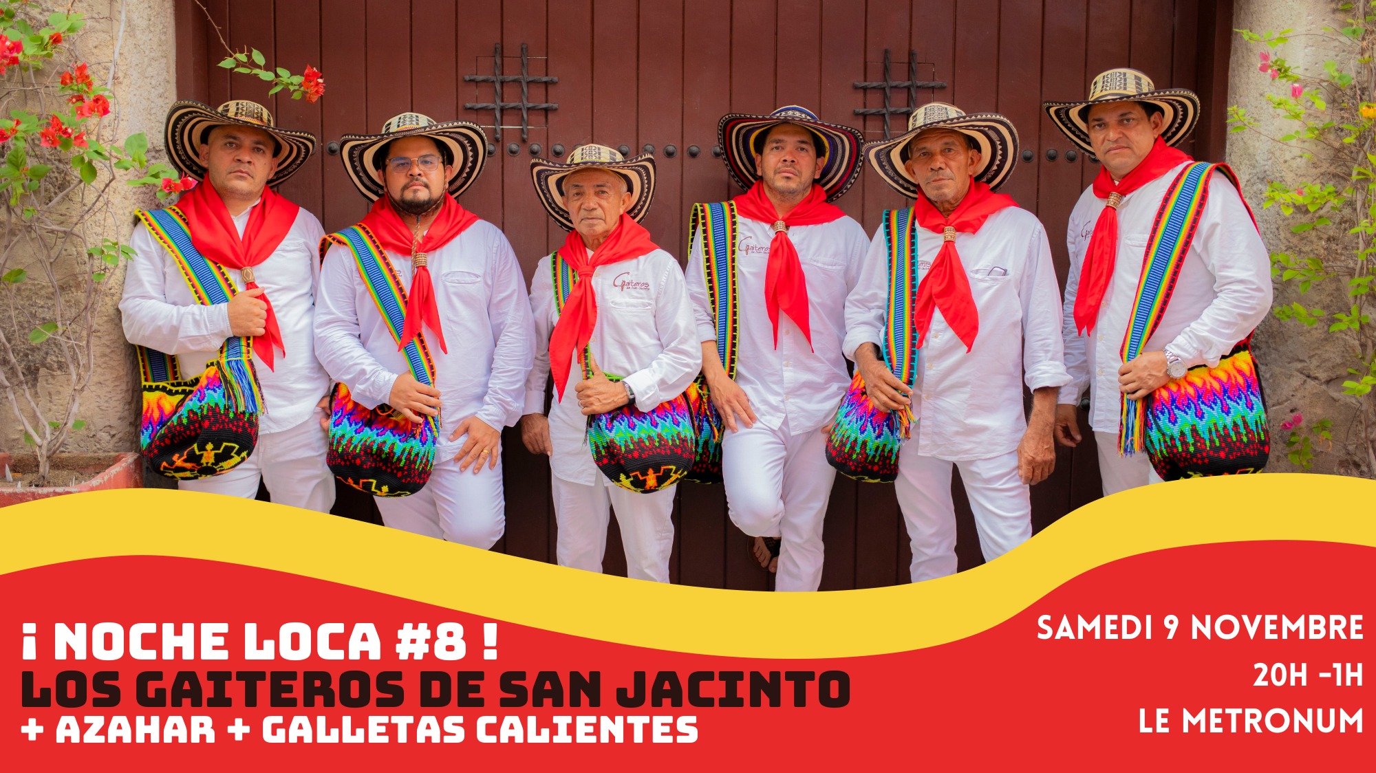 ¡ Noche Loca #8 ! Los Gaiteros de San Jacinto - Azahar... Du 9 au 11 nov 2024