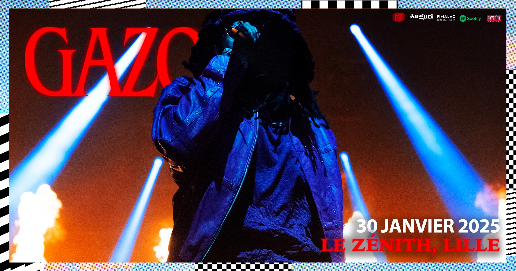 Gazo • Jeudi 30 Janvier 2025 • Le Zénith, Lille Le 30 janv 2025