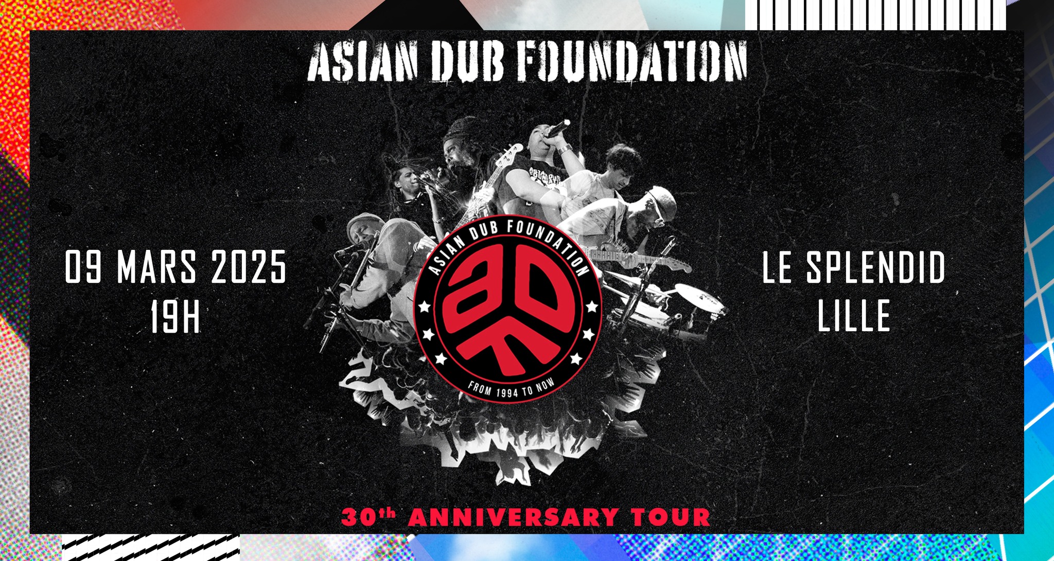 Asian Dub Foundation • Dimanche 09 Mars 2025 • Le Splendid,... Le 9 mars 2025