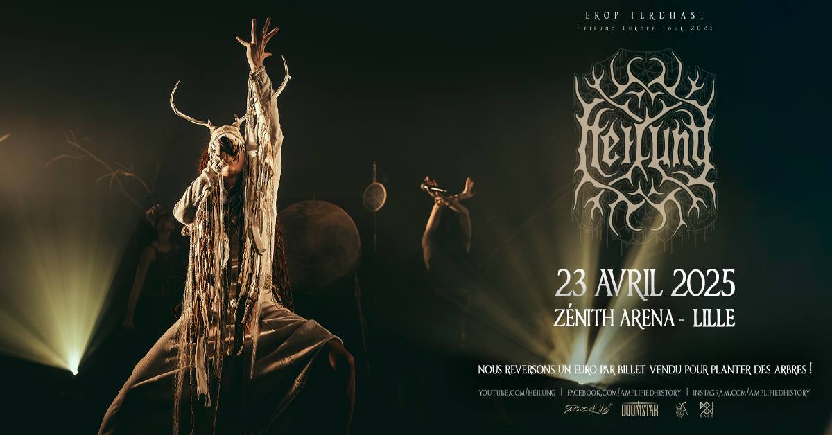 Heilung • Mercredi 23 avril 2025 • Zénith, Lille Le 23 avr 2025