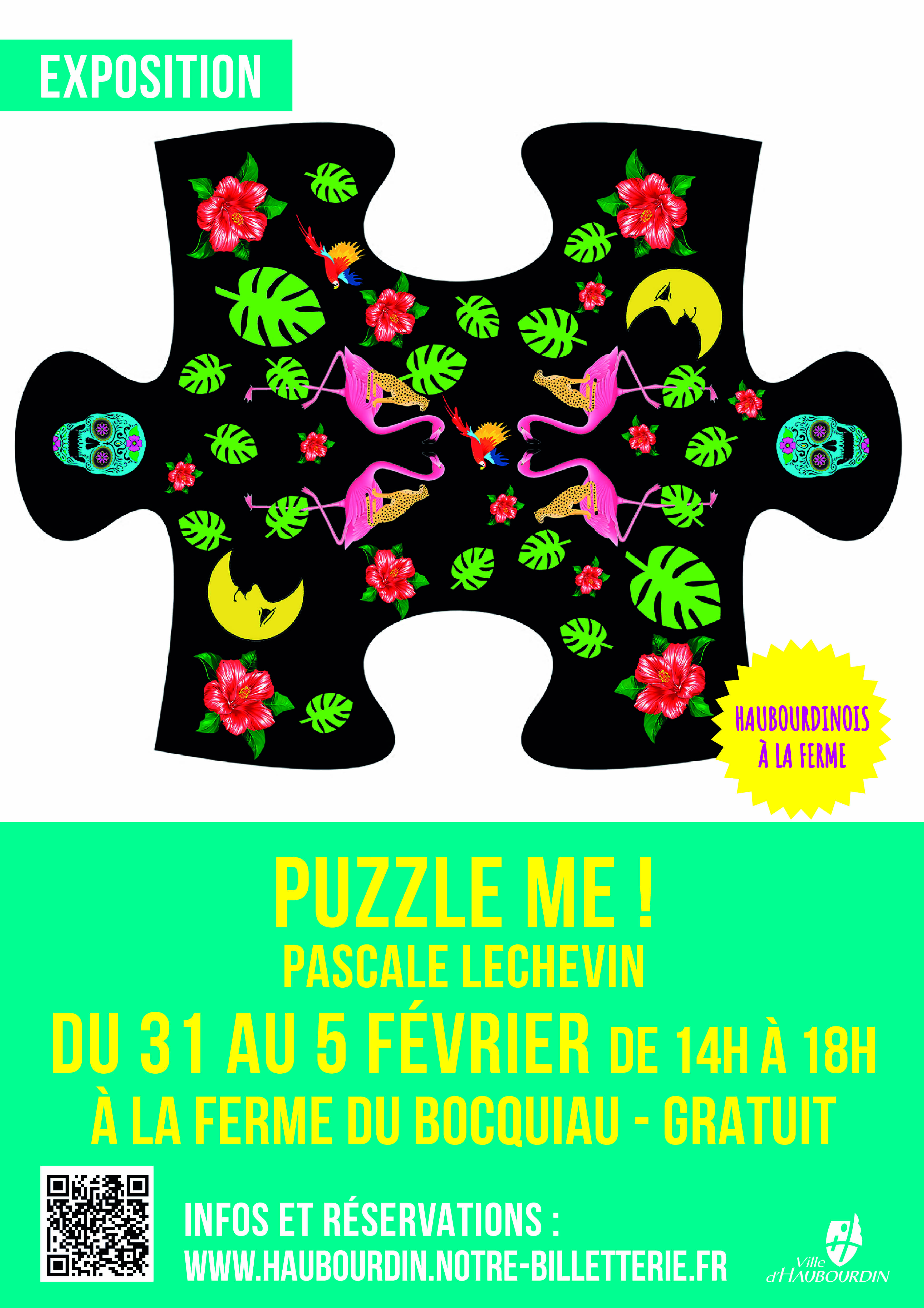 Puzzle me ! - Pascale Lechevin Du 31 janv au 5 fév 2025