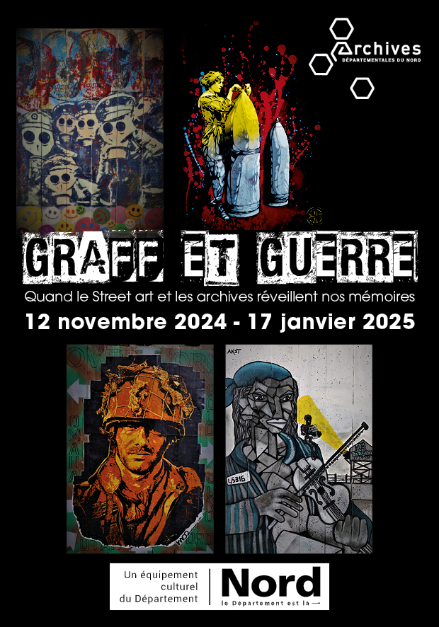 Exposition : GRAFF & GUERRE Du 12/11/2024 au 17/1/2025