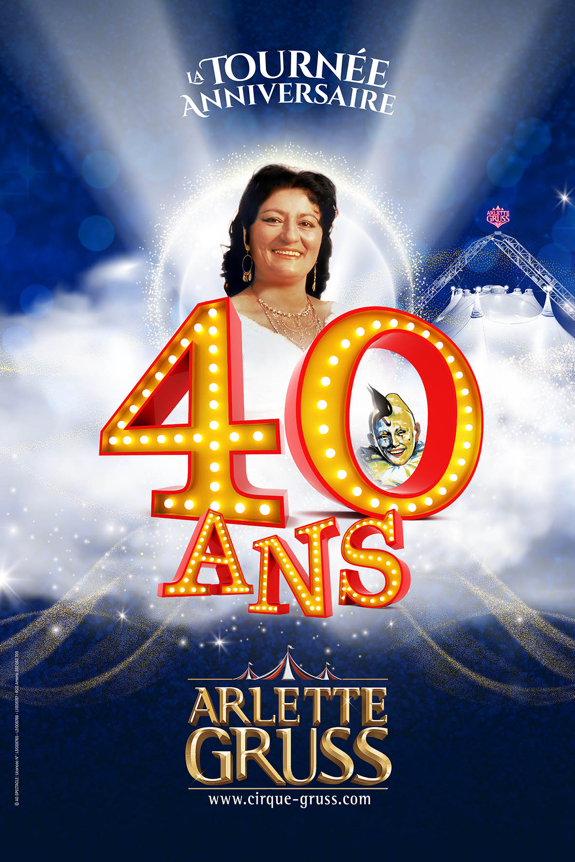 Cirque Arlette Gruss - 40 ans Du 20/12/2024 au 26/1/2025