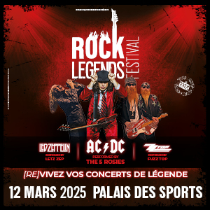 ROCK LEGENDS Le 12 mars 2025