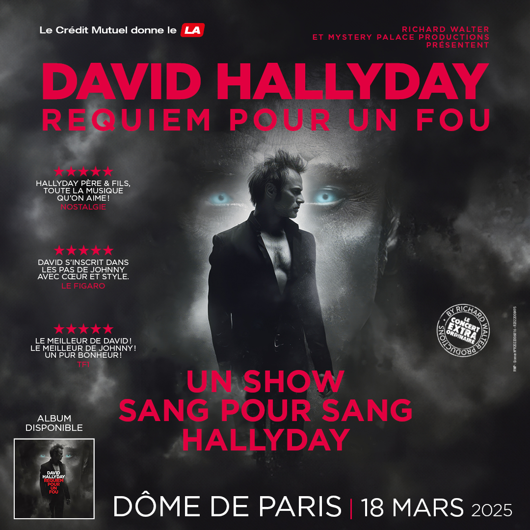 David Hallyday, Requiem pour un fou Le 18 mars 2025