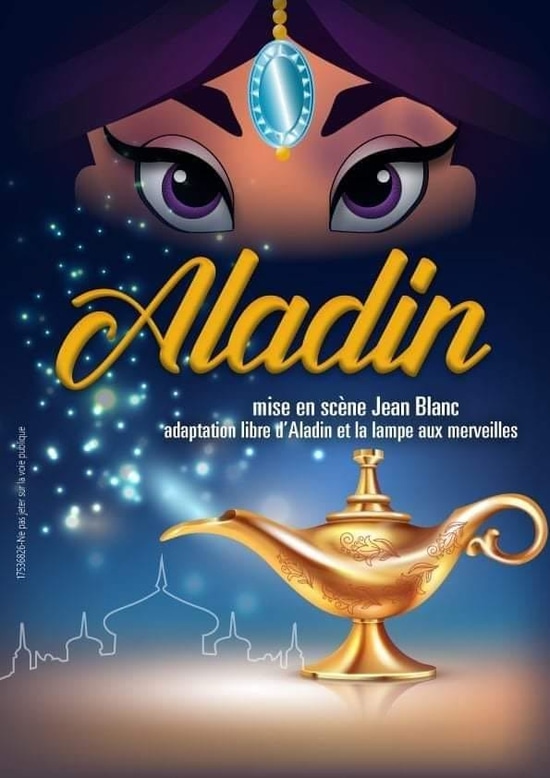 Aladin et la lampe merveilleuse - dès 4 ans  - 50 mn