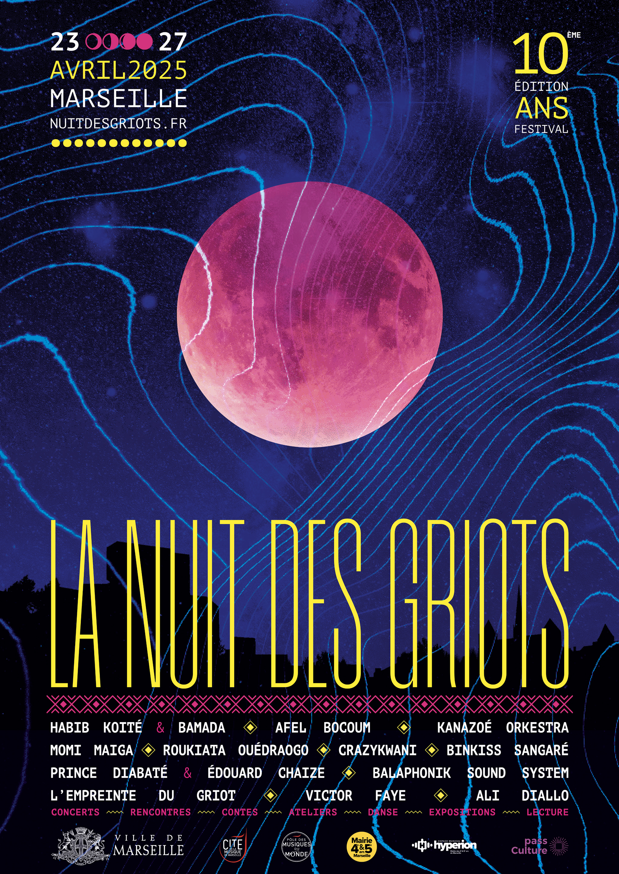 Festival La Nuit des Griots 2025 Le 23 avr 2025