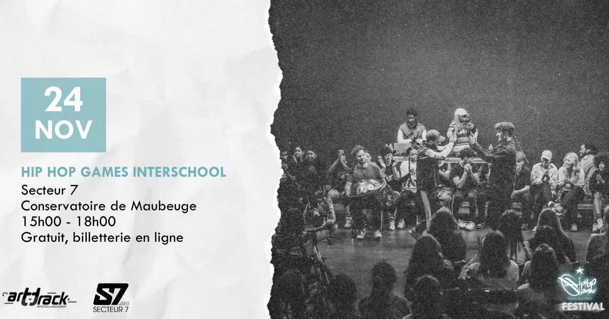 Hip hop Games Interschool Le 24 nov 2024