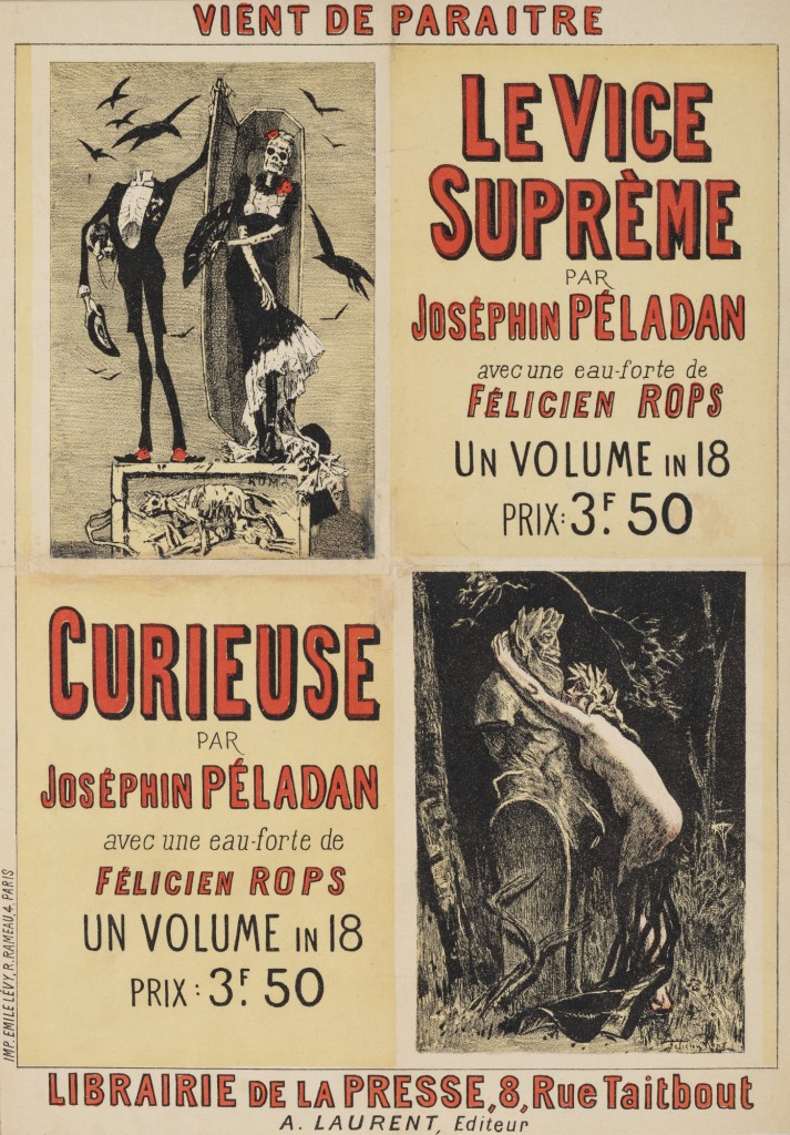 Expo-focus : Félicien Rops & Joséphin Péladan... Du 19/10/2024 au 9/3/2025