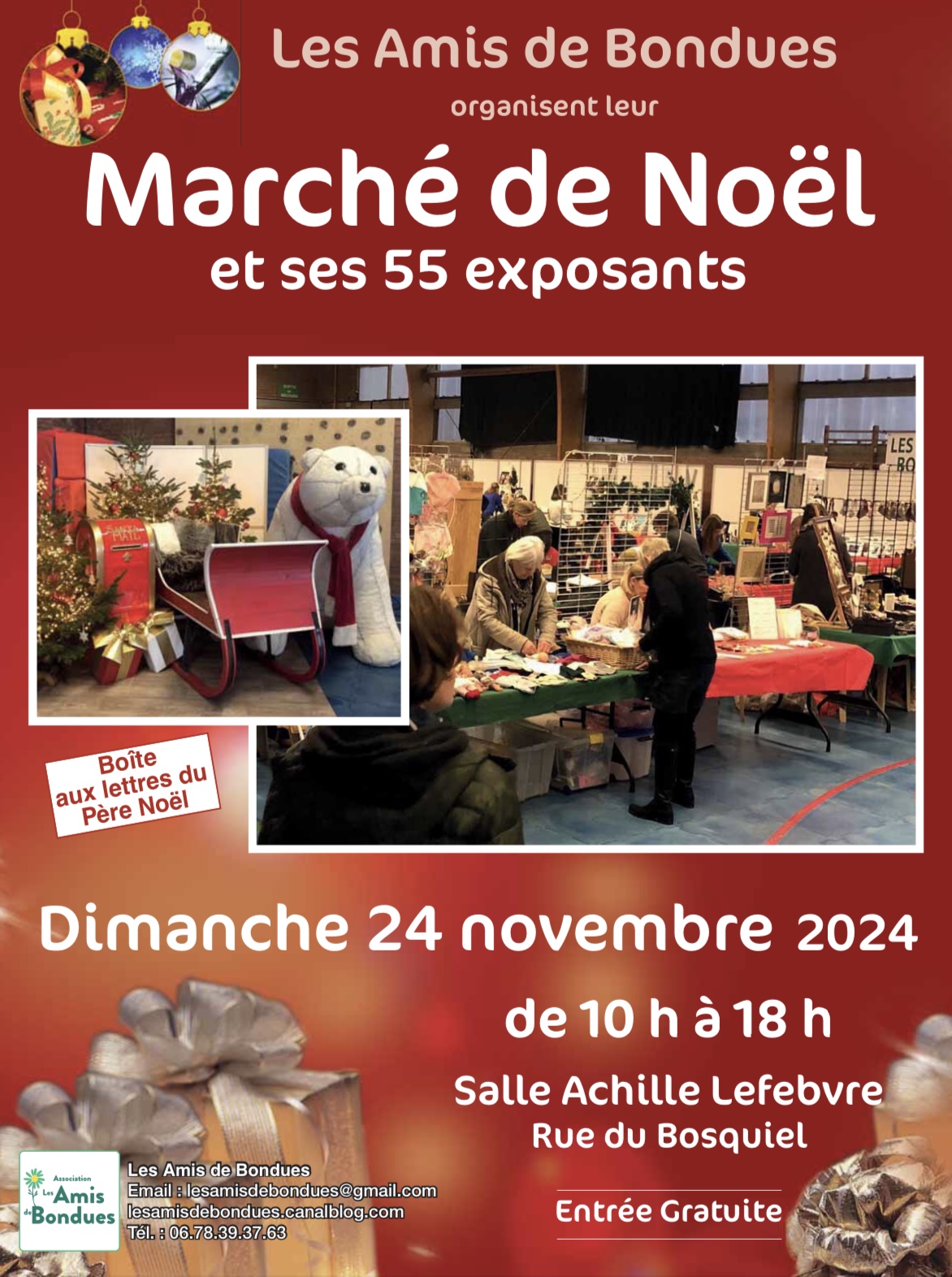 MARCHE DE NOËL Le 24 nov 2024