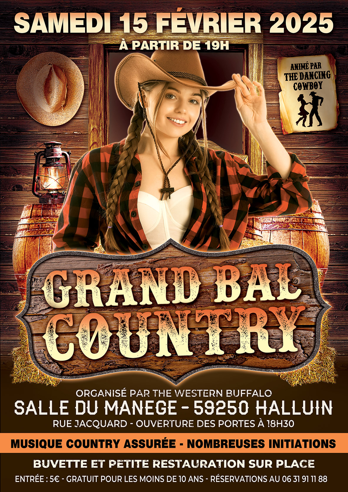 Bal country Le 15 fév 2025