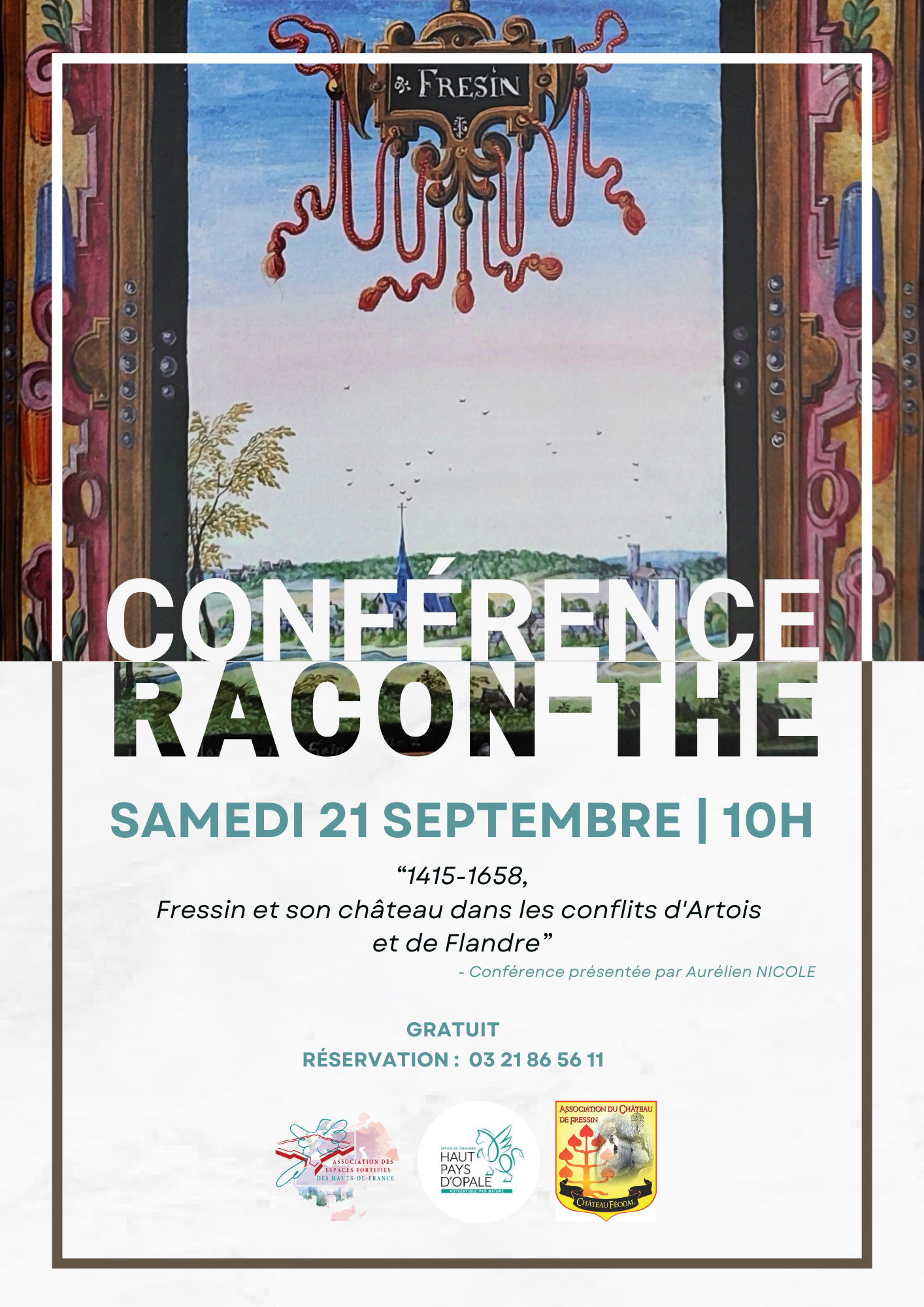 Conférence Racon-Thé | Château de Fressin