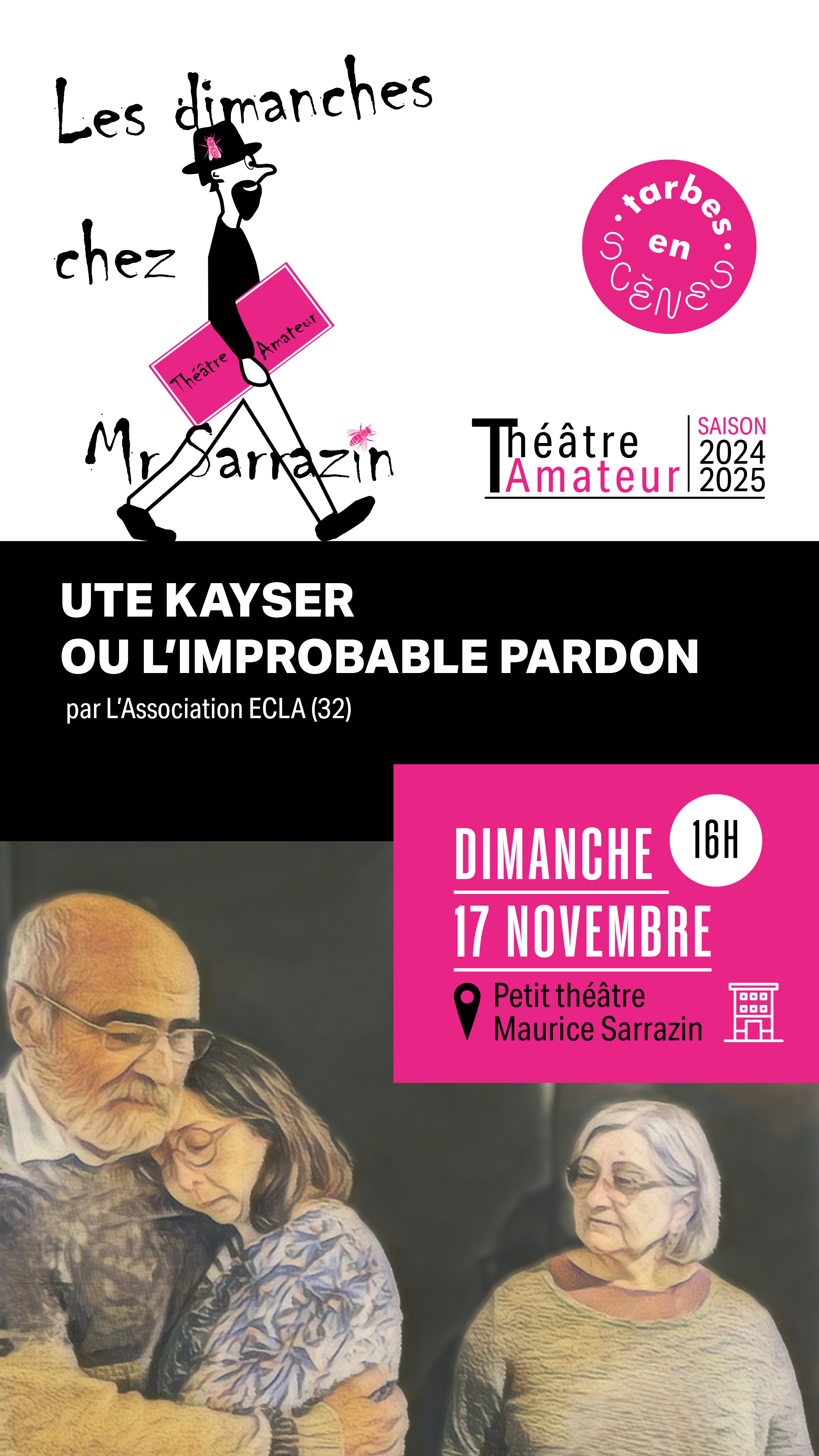 Les dimanches chez Mr Sarrazin Le 17 nov 2024