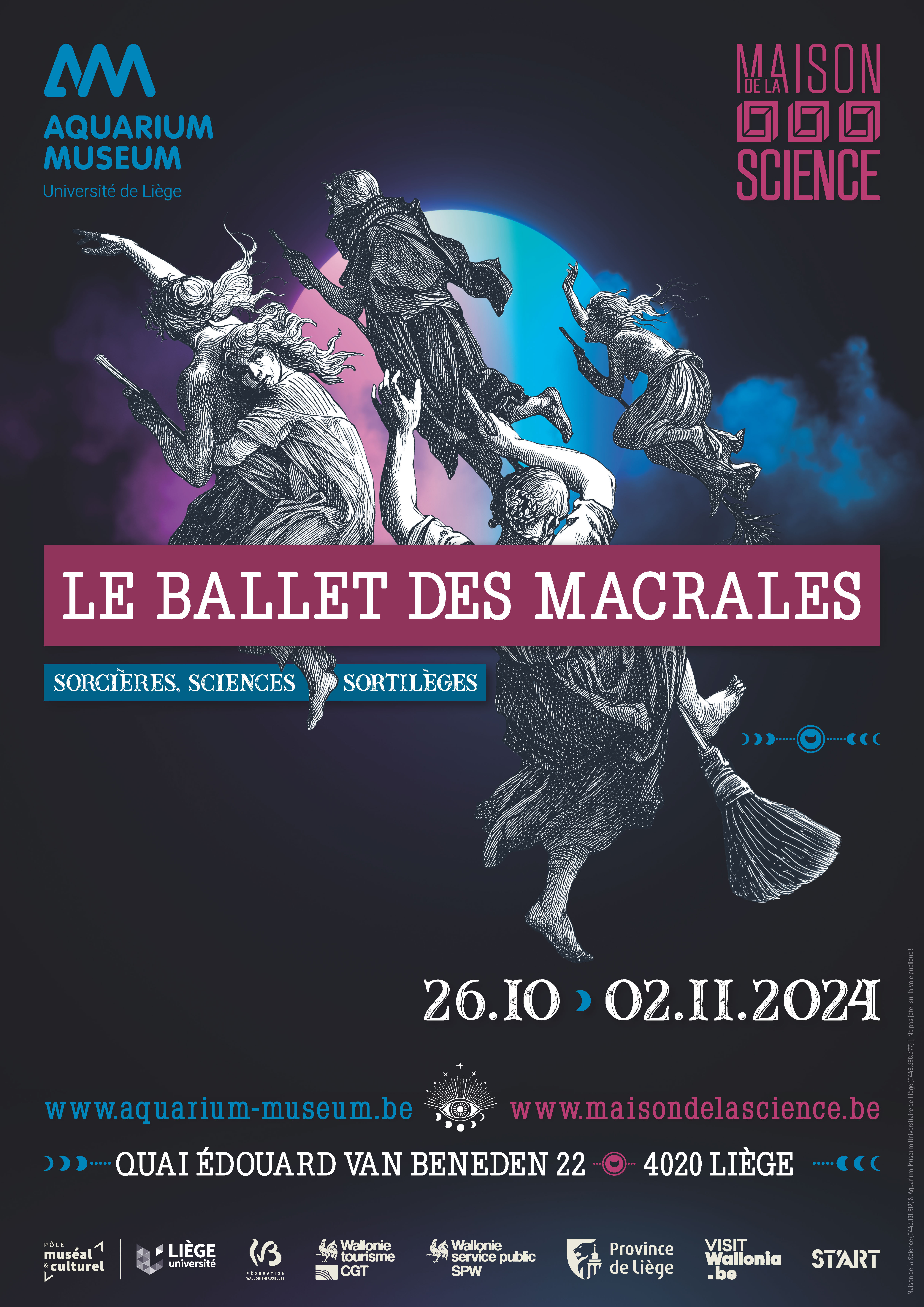 Halloween : le ballet des macrales | Sorcières, sciences... Du 26 oct au 2 nov 2024