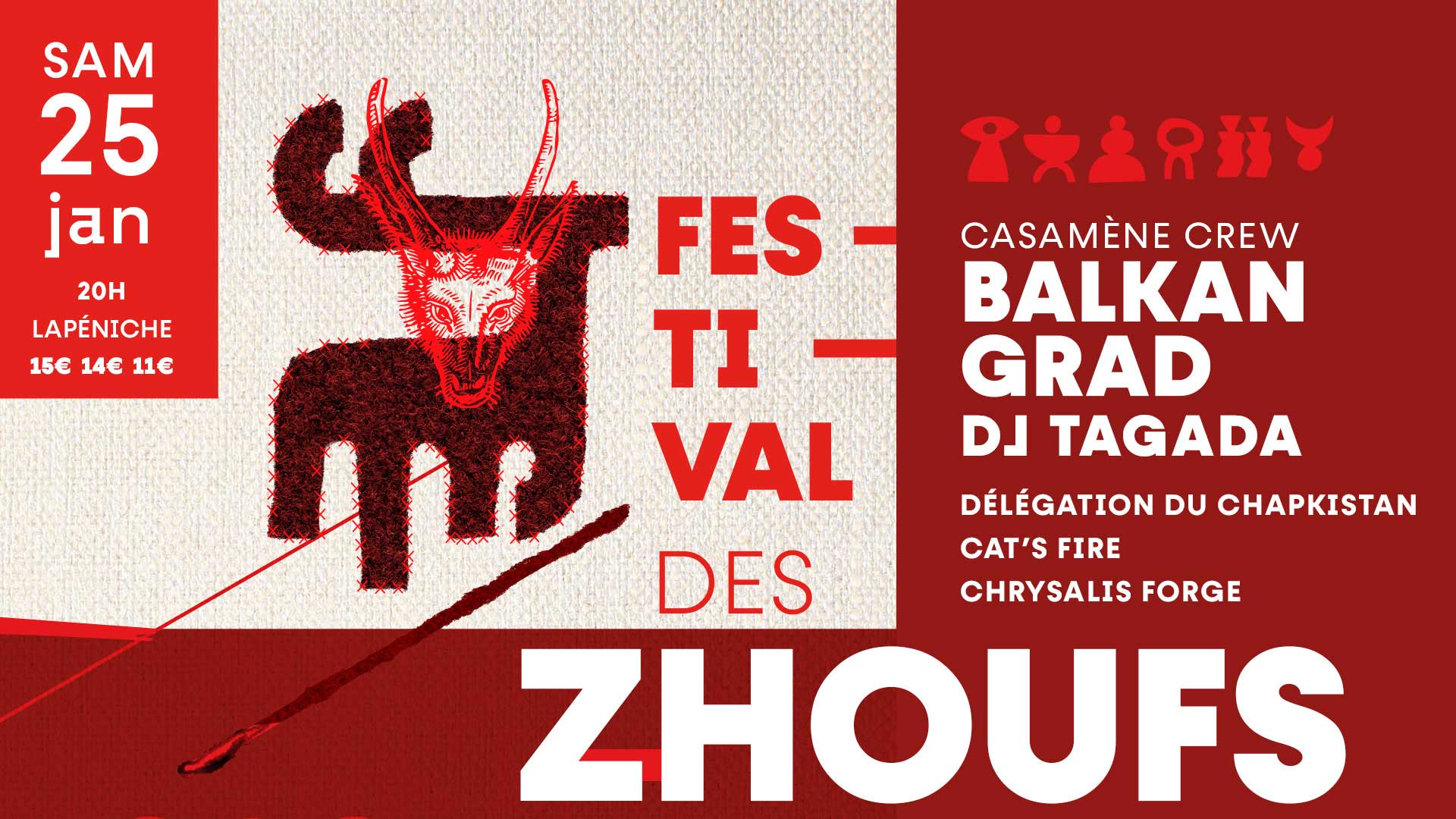 Festival Des Zhoufs / 10 Ans La Chapka Du Dahut