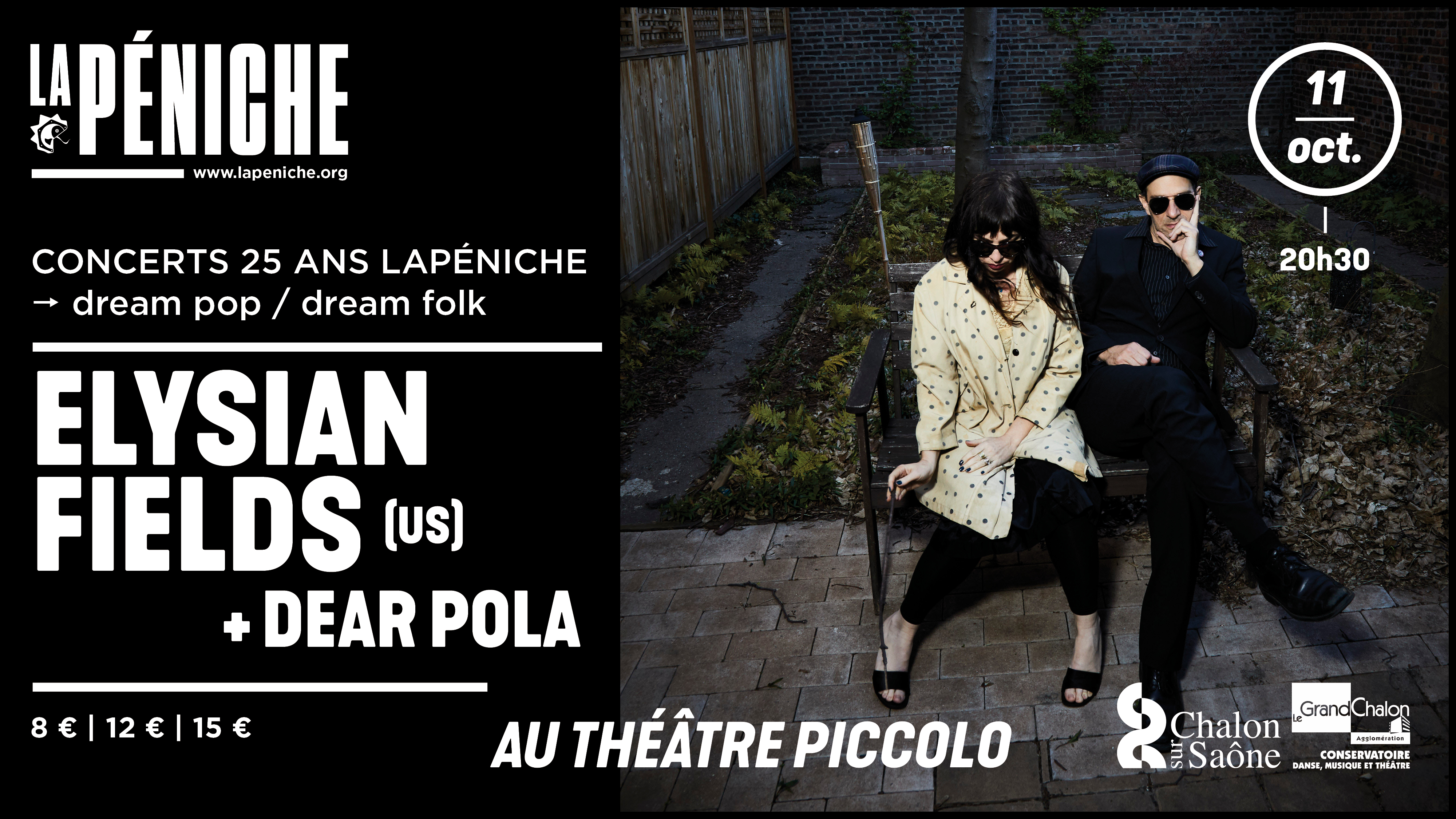 Elysian Fields (US) + Dear Pola Le 11 oct 2024