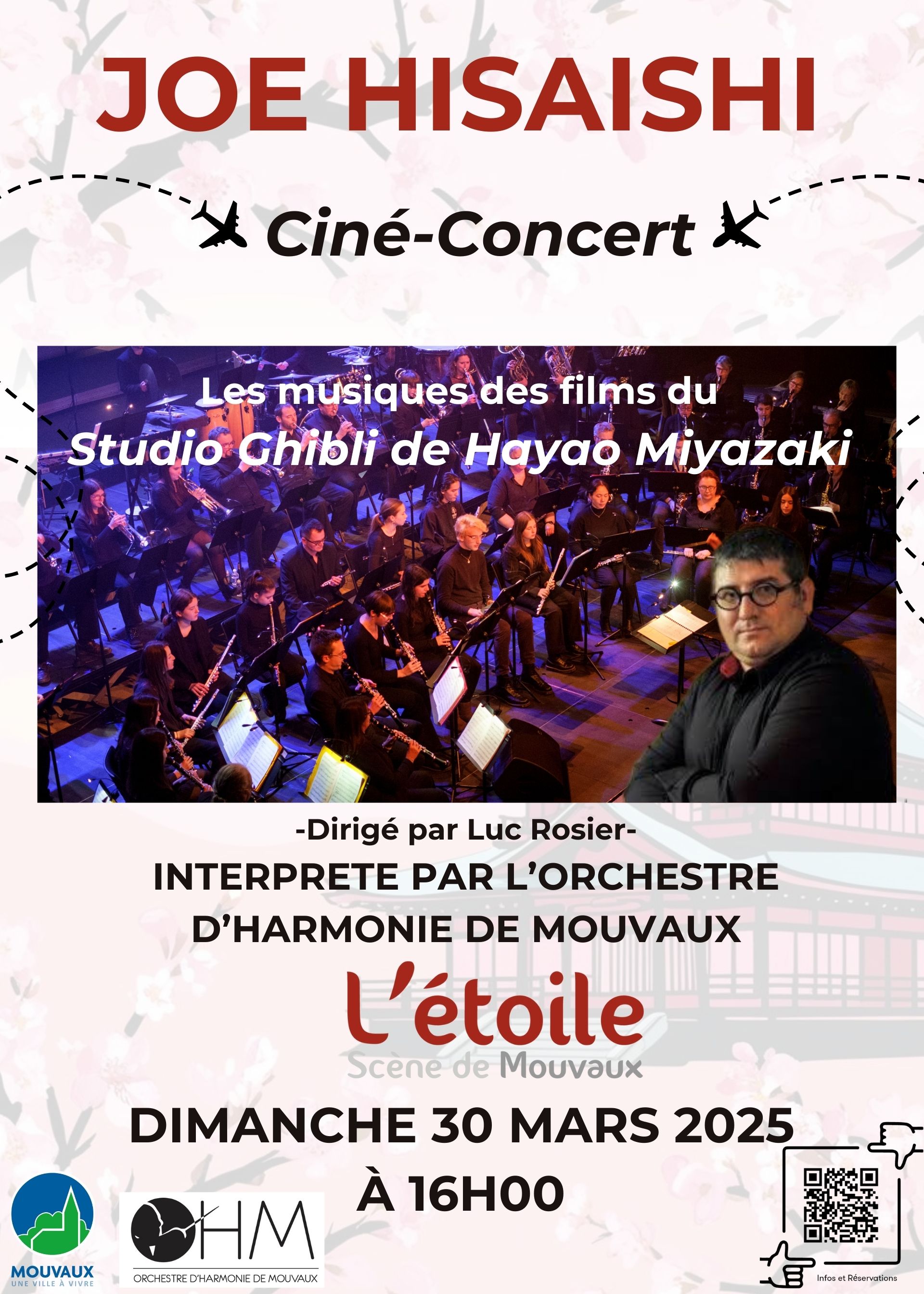 Ciné-concert de "Joe Hisaishi" par l