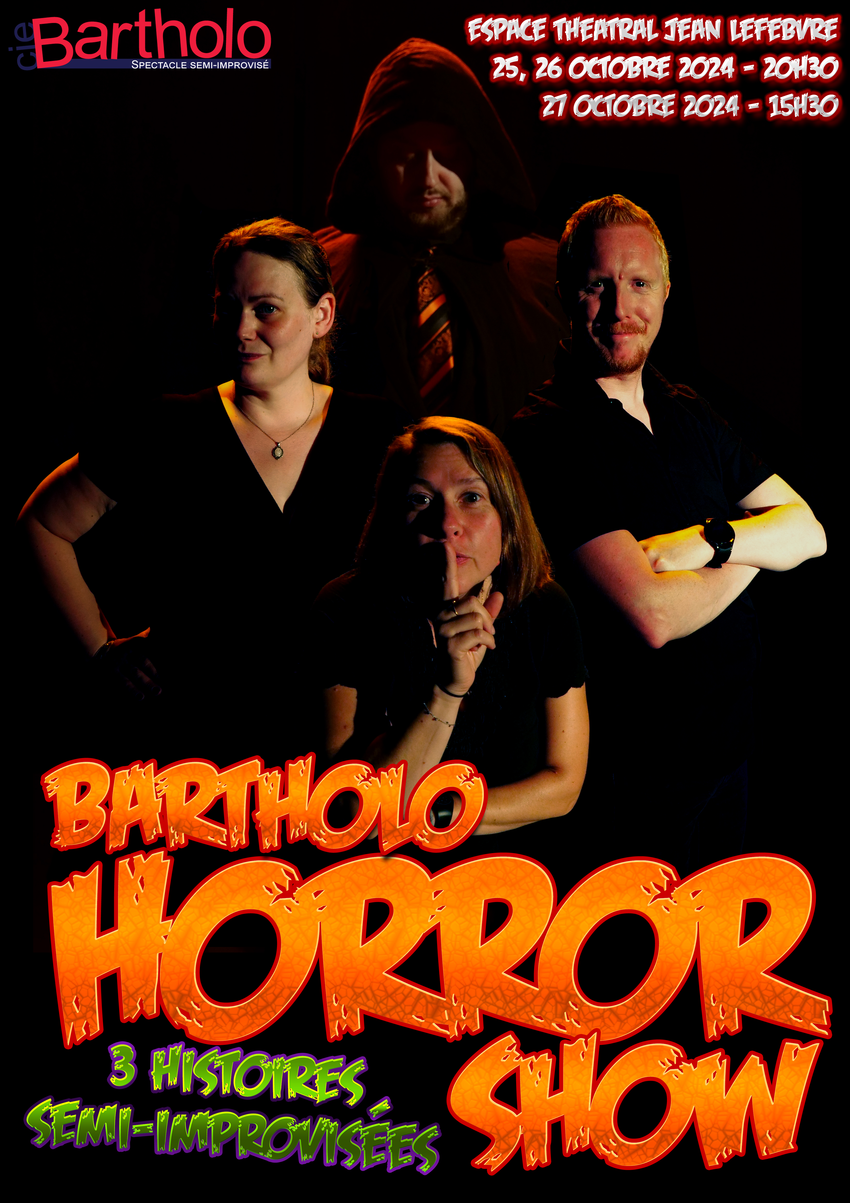 Bartholo Horror Show Du 25 au 27 oct 2024