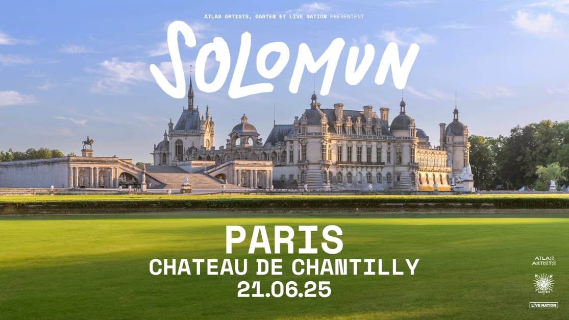 Concert éléctro : Solomun au château de Chantilly Du 21 au 22 juin 2025