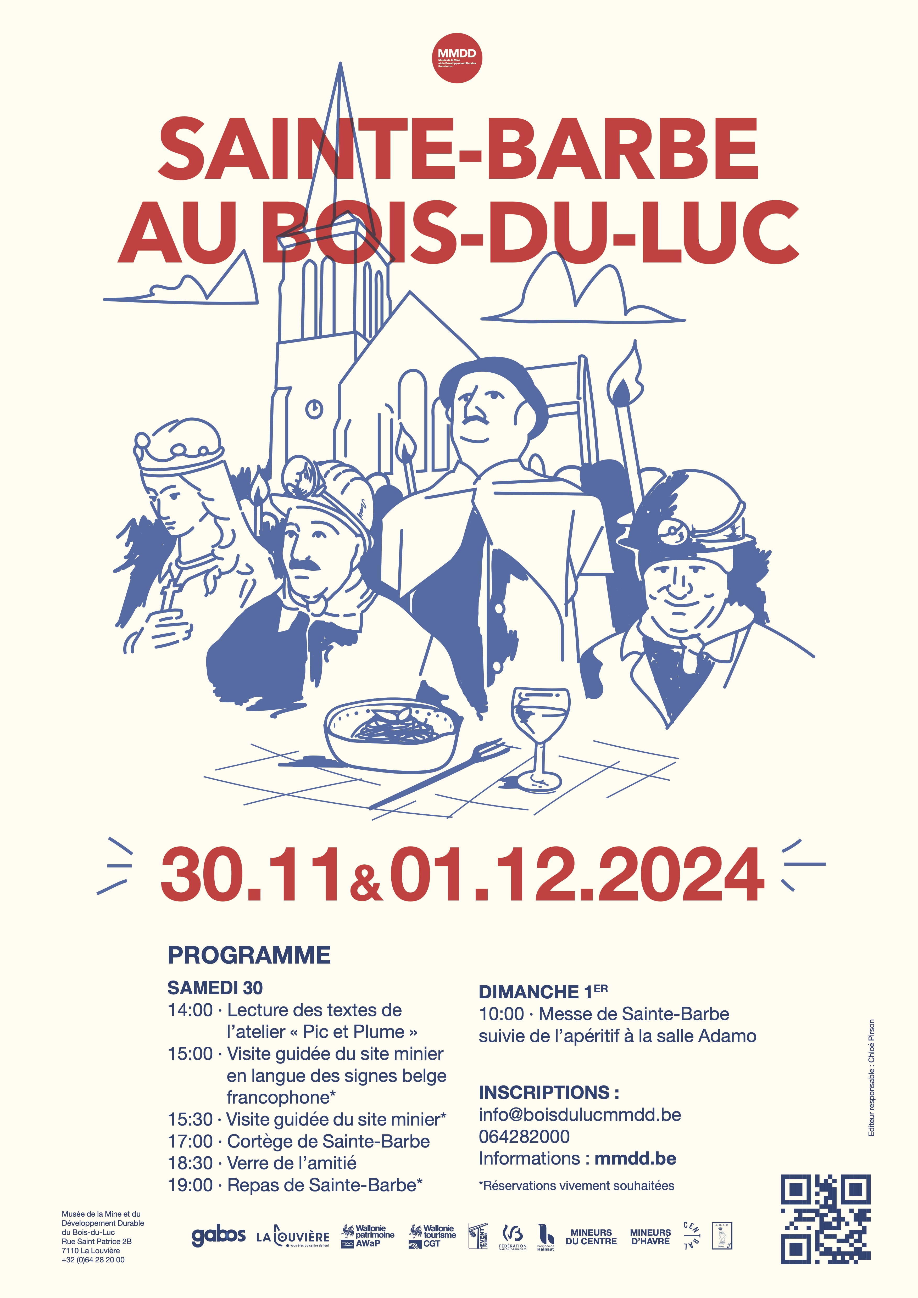 Sainte-Barbe au Bois-du-Luc Du 30 nov au 1 déc 2024