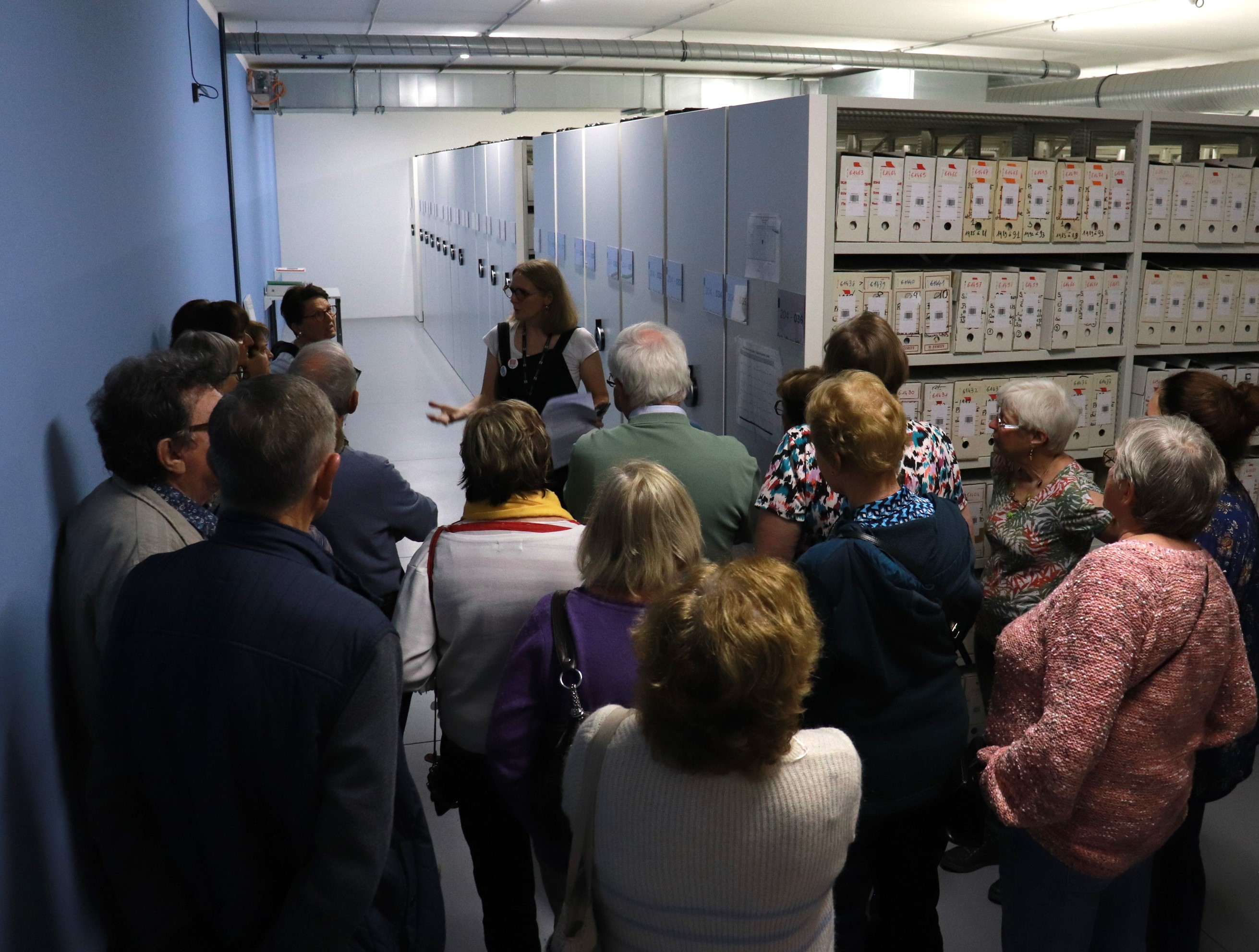 Visite des coulisses des Archives de la MEL Le 22 sept 2024