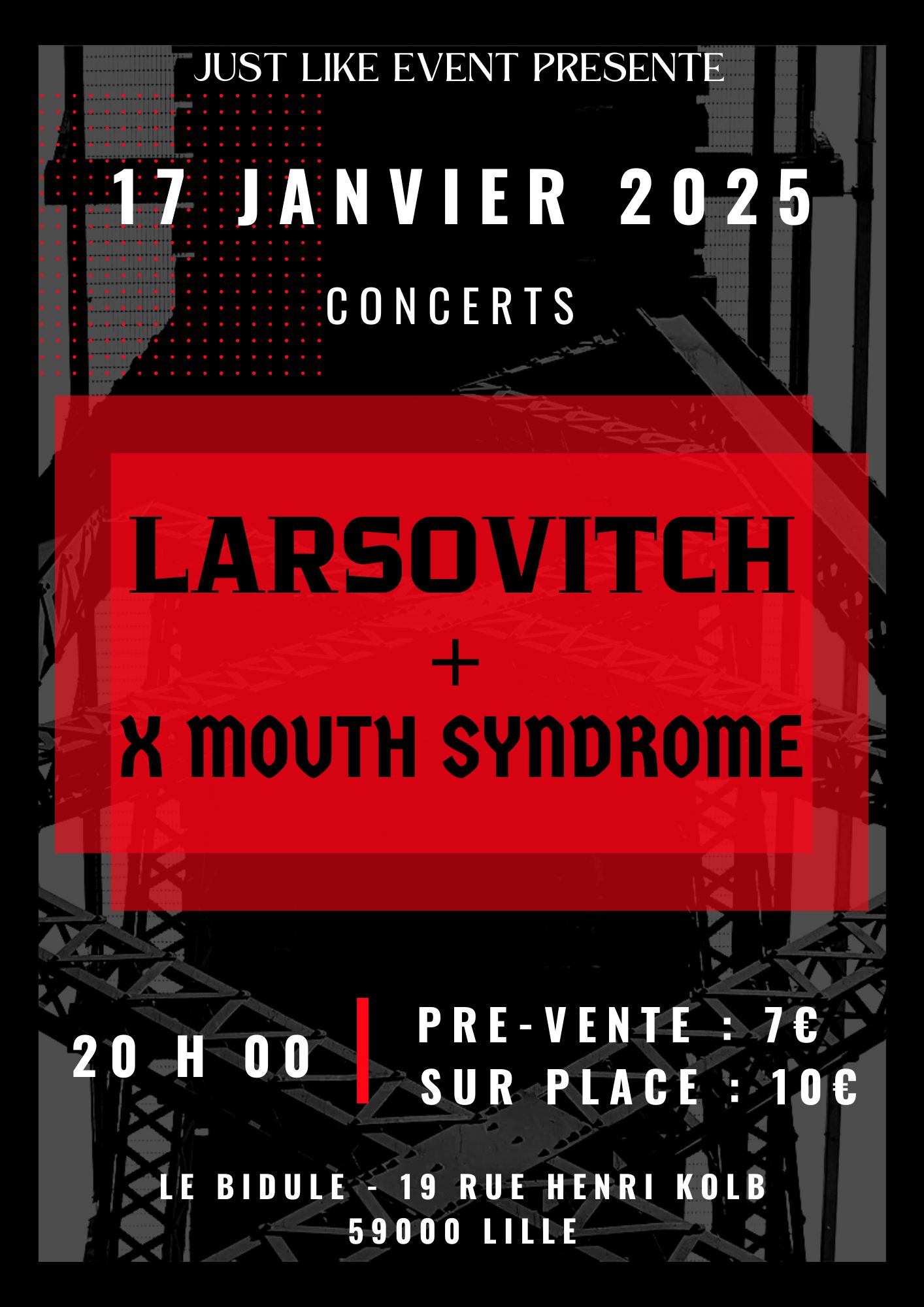 LARSOVITCH + XSM / X Mouth Syndrome Le 17 janv 2025