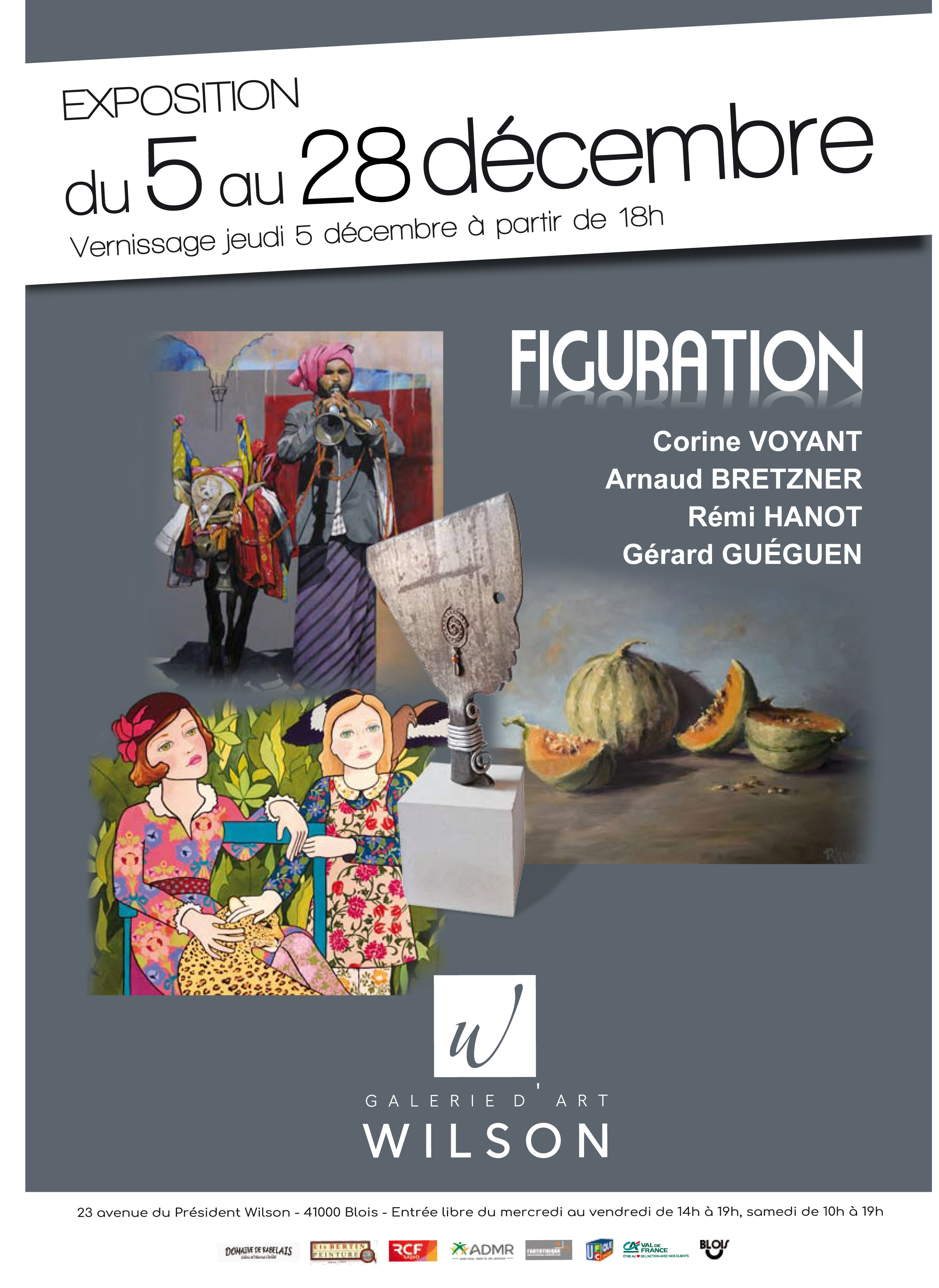 « Figuration », exposition en décembre à... Du 5 au 28 déc 2024