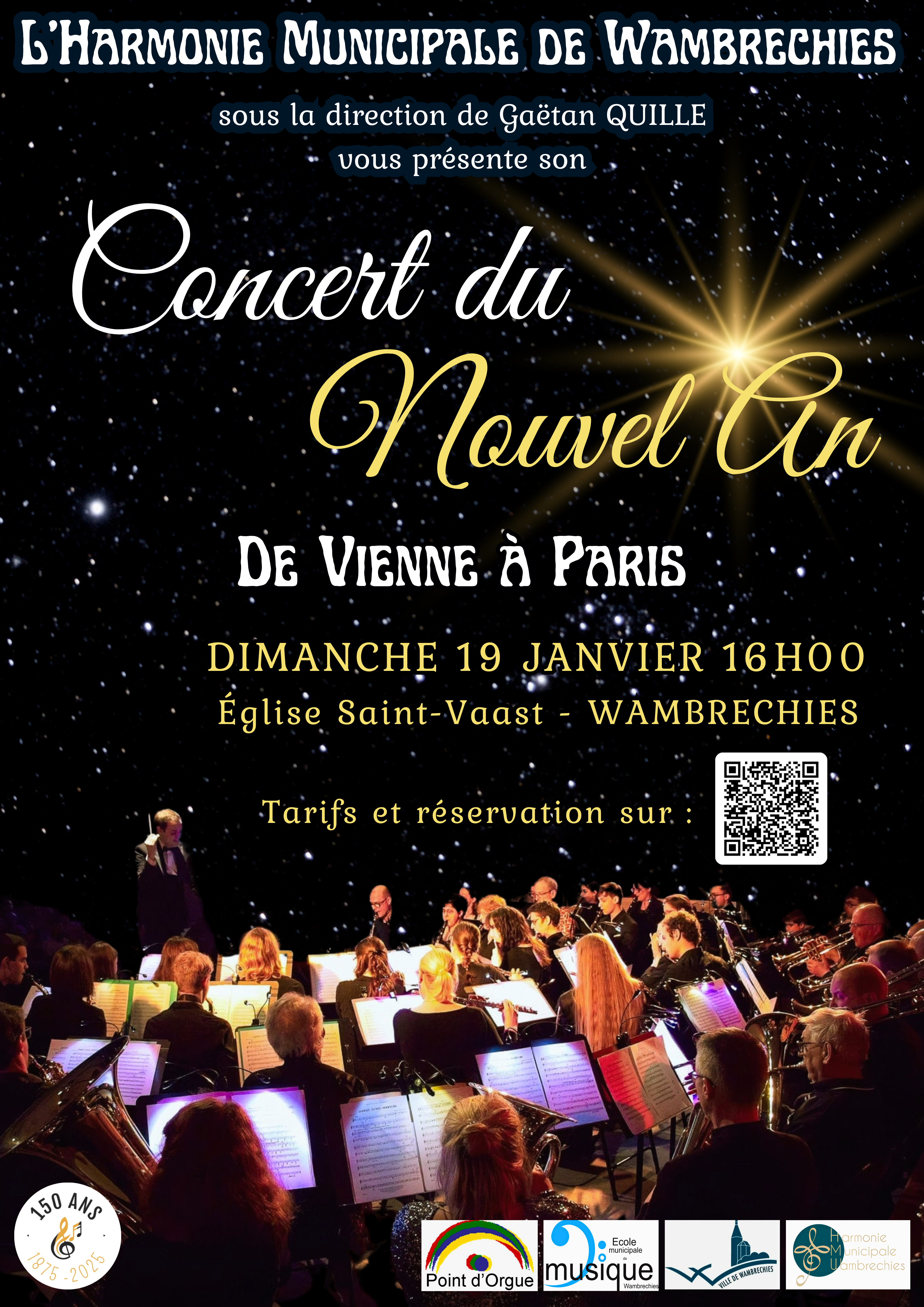 Concert du nouvel an : De Vienne à Paris ! - 150ème... Le 19 janv 2025