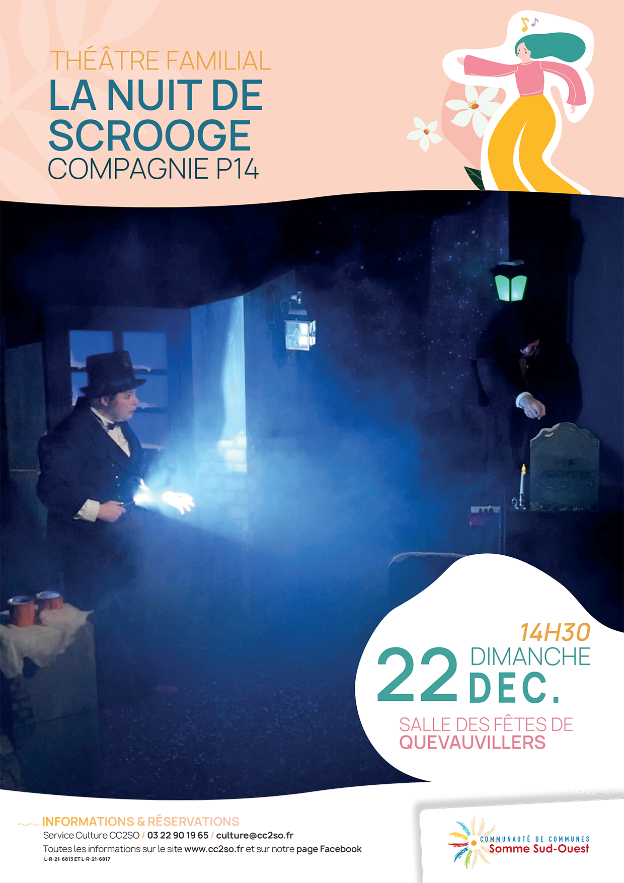 La nuit de Scrooge / Cie P14 Le 22 déc 2024