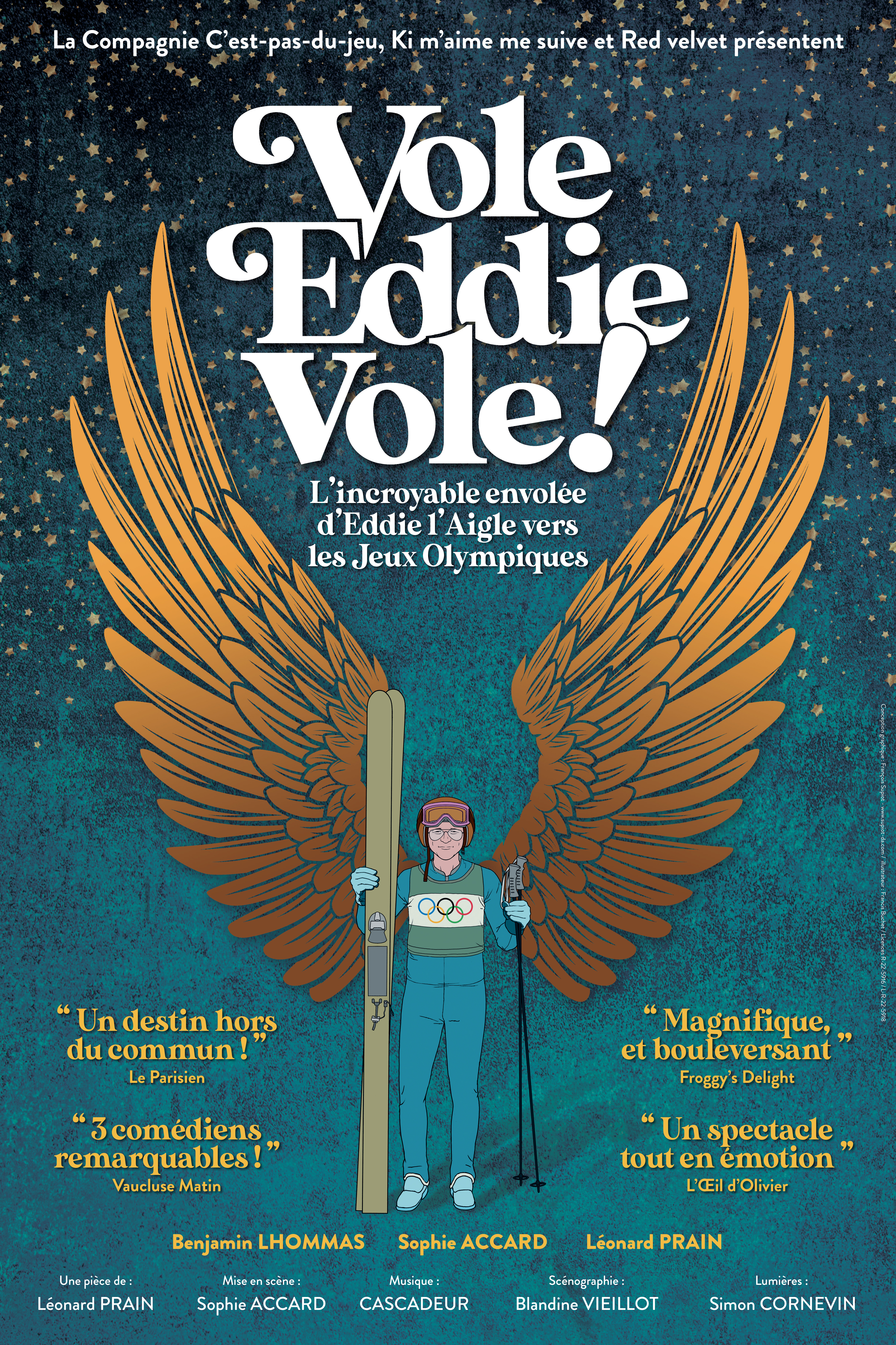 Vole Eddie, Vole ! Le 13 fév 2025