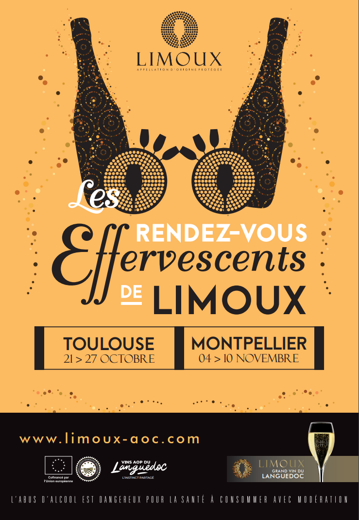 RDVs Effervescents de Limoux : rendez-vous du 21 au 27 octobre... Du 21 au 27 oct 2024