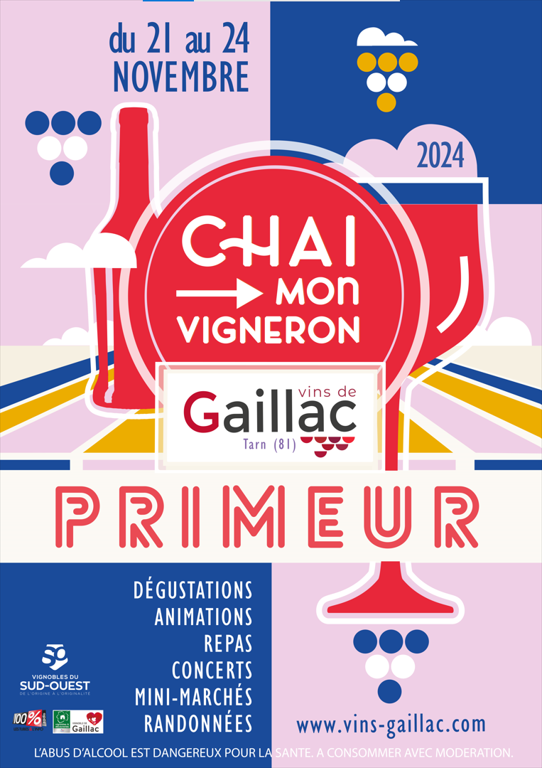 CHAI Mon Vigneron du 21 au 24 novembre à Gaillac Du 21 au 24 nov 2024