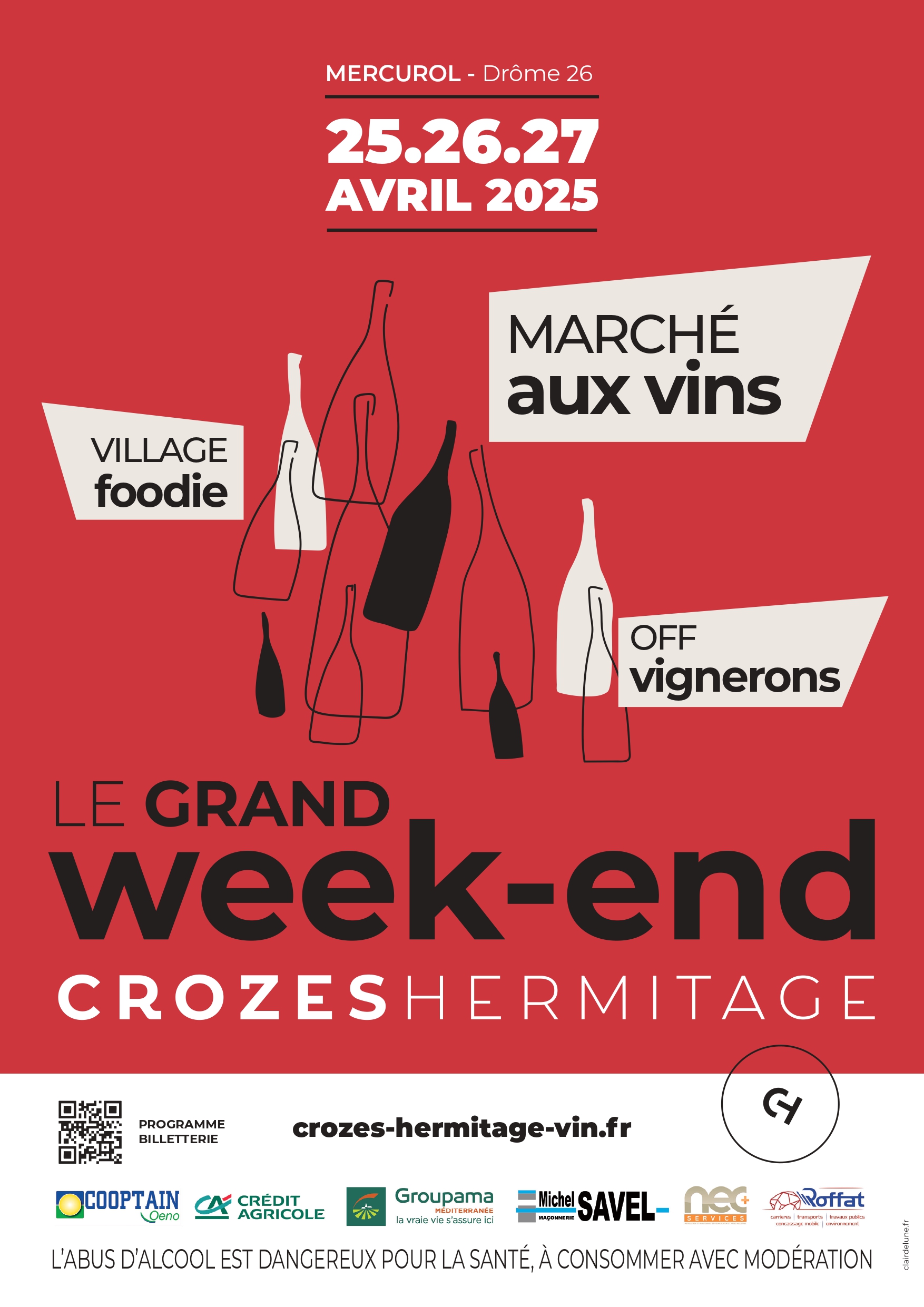 Le Grand Week-end des Crozes-Hermitage Du 25 au 27 avr 2025