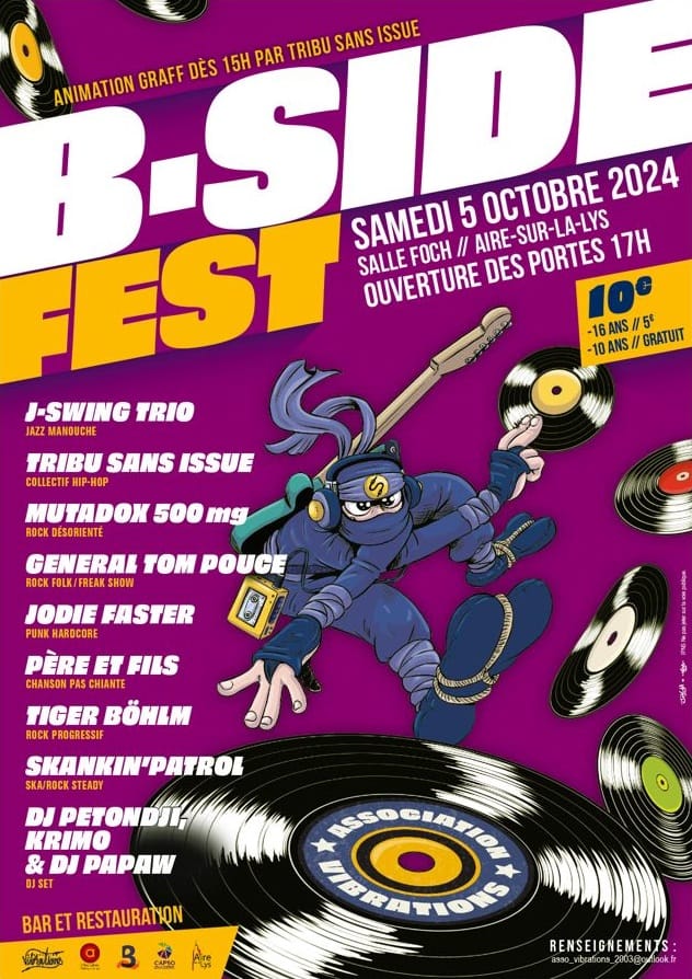 B-SIDE FEST Le 5 oct 2024