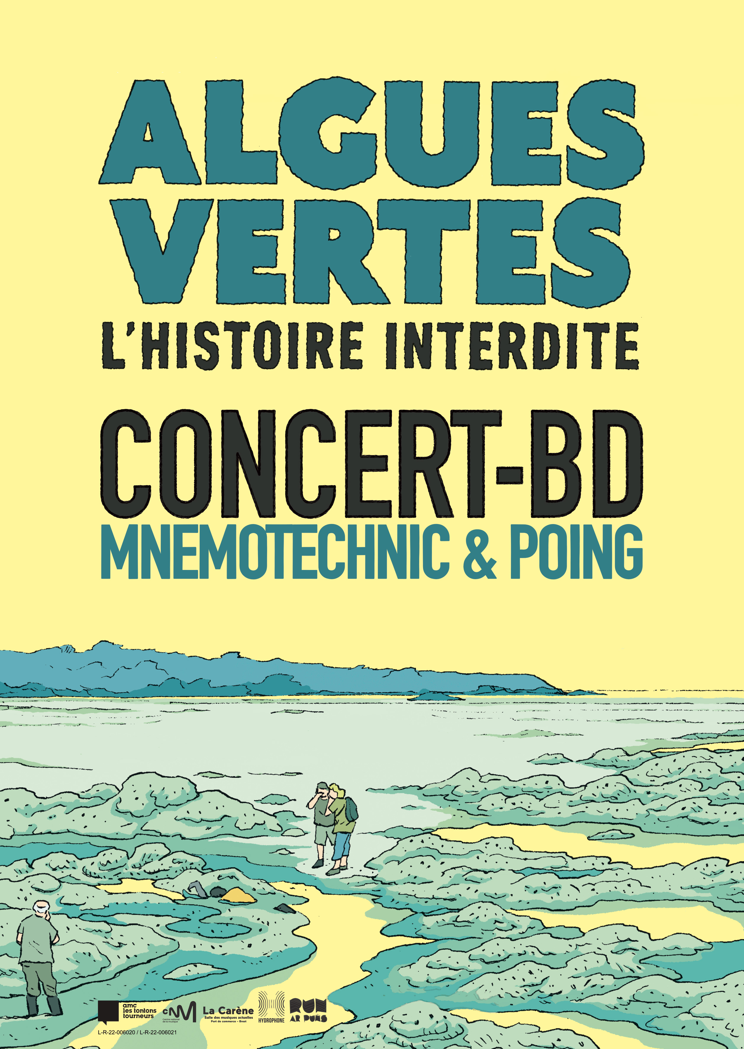 Concert dessiné - Algues Vertes - Mnemotechnic & Poing Le 6 oct 2024