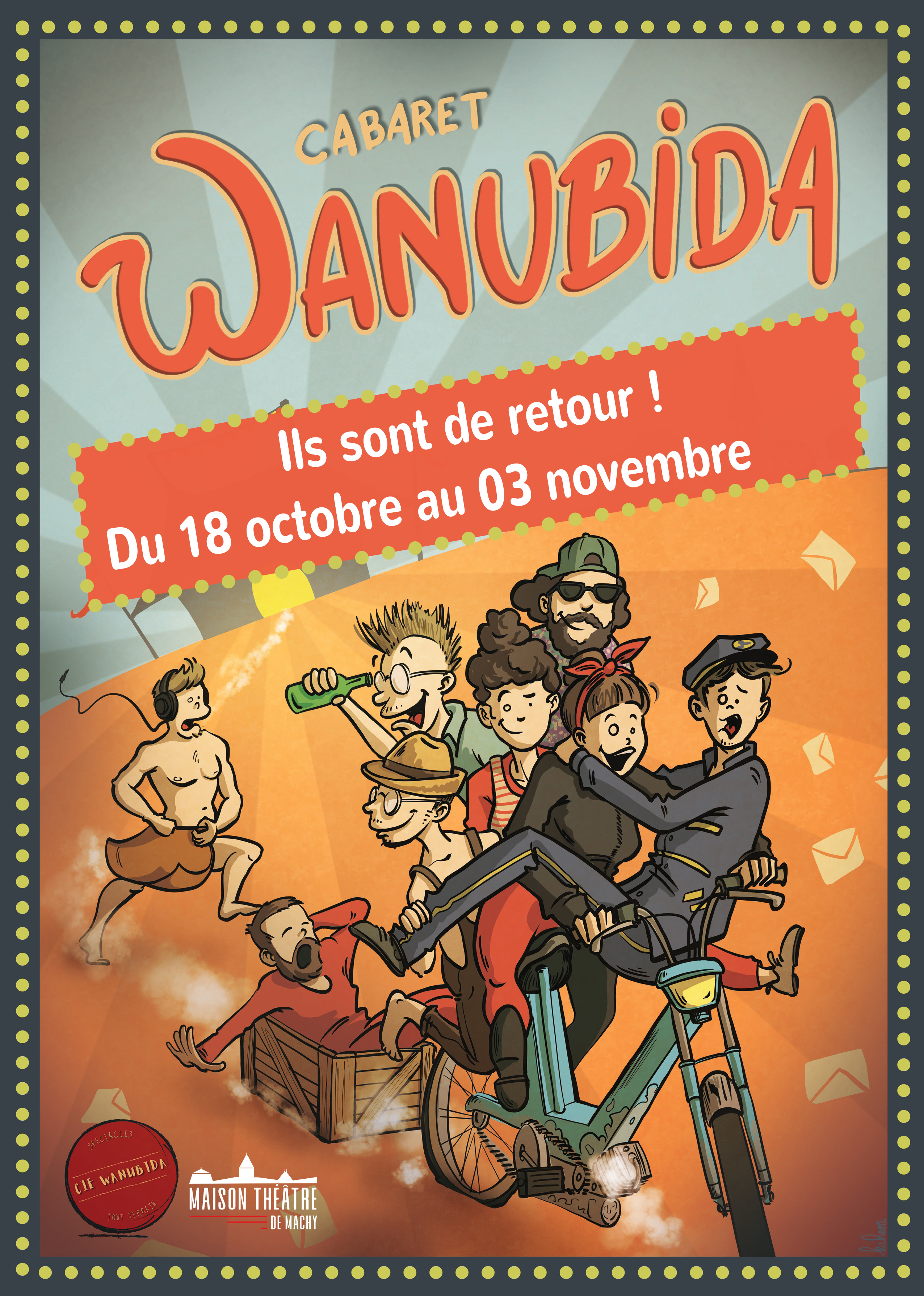 Le Cabaret Wanubida à la Maison-Théâtre de Machy