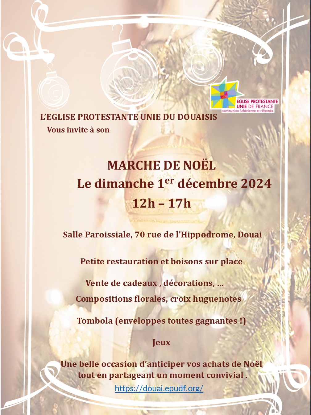 Marché de Noël Le 1 déc 2024