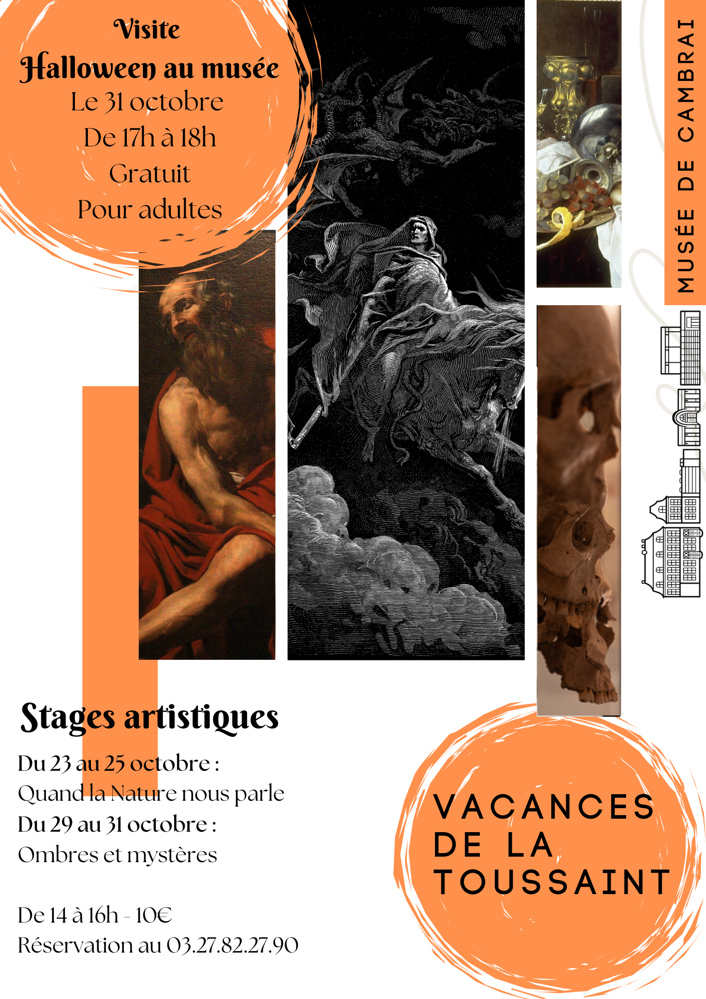 Ateliers des vacances de la Toussaint