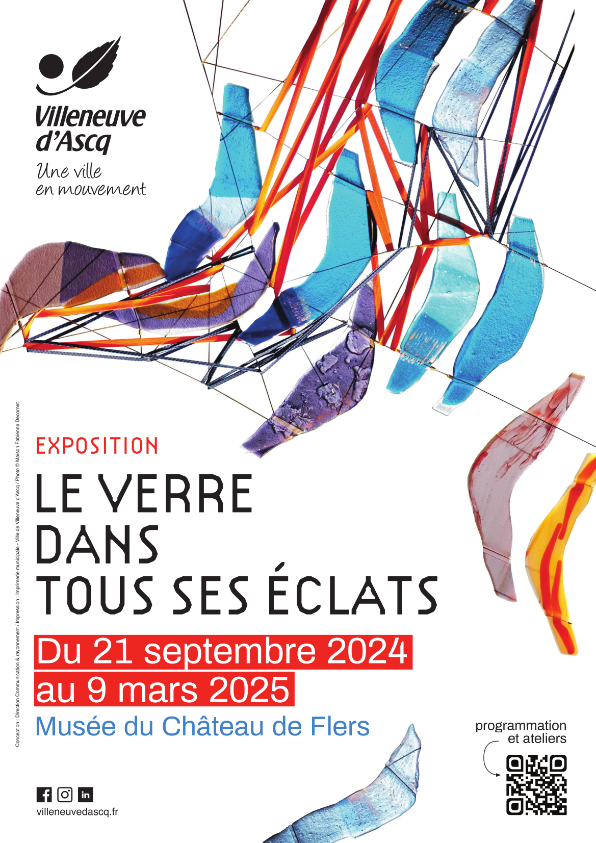 Exposition Le verre dans tous ses éclats Du 21/9/2024 au 9/3/2025