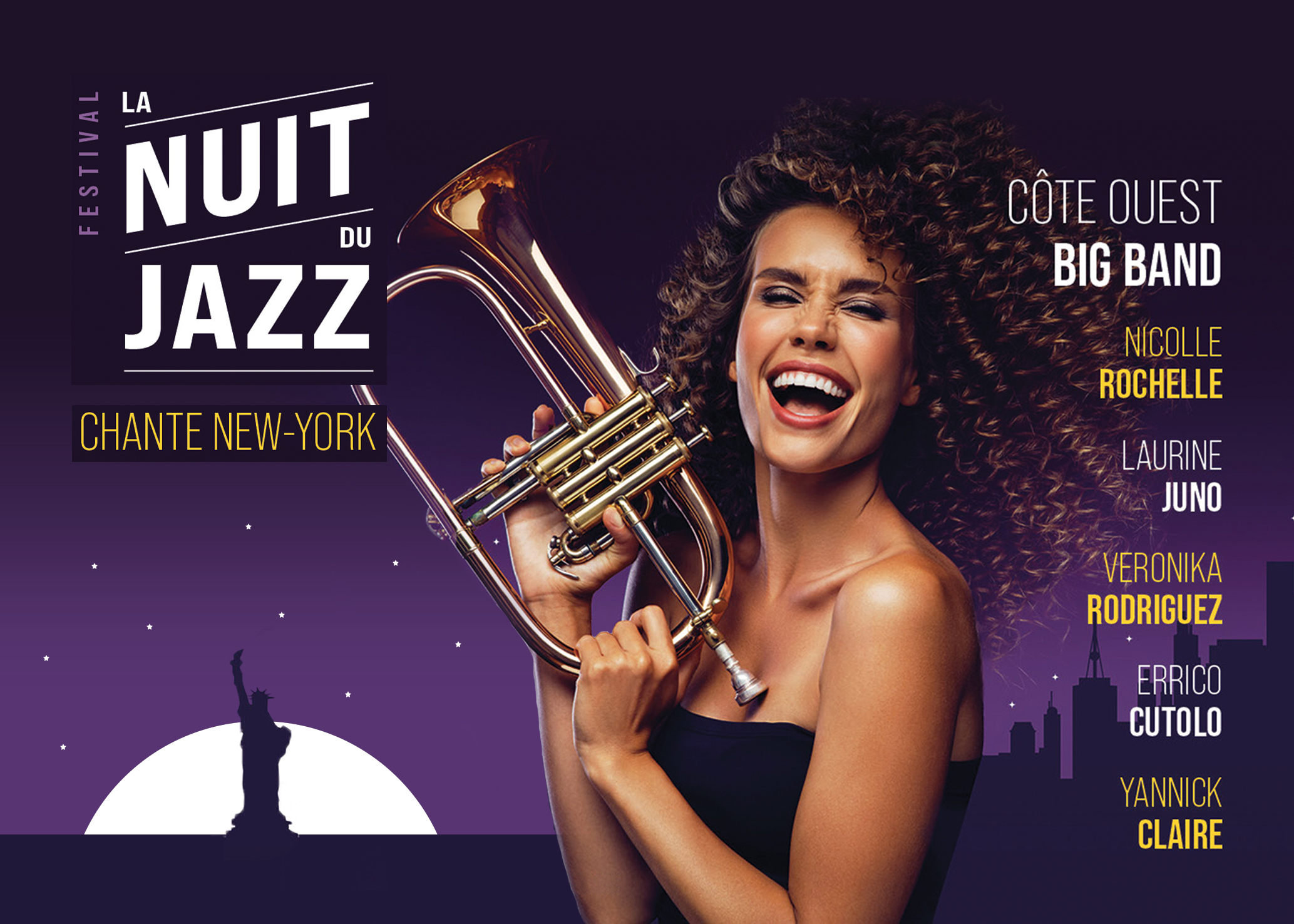 La Nuit du Jazz « Chante New-York ! » Le 21 nov 2024