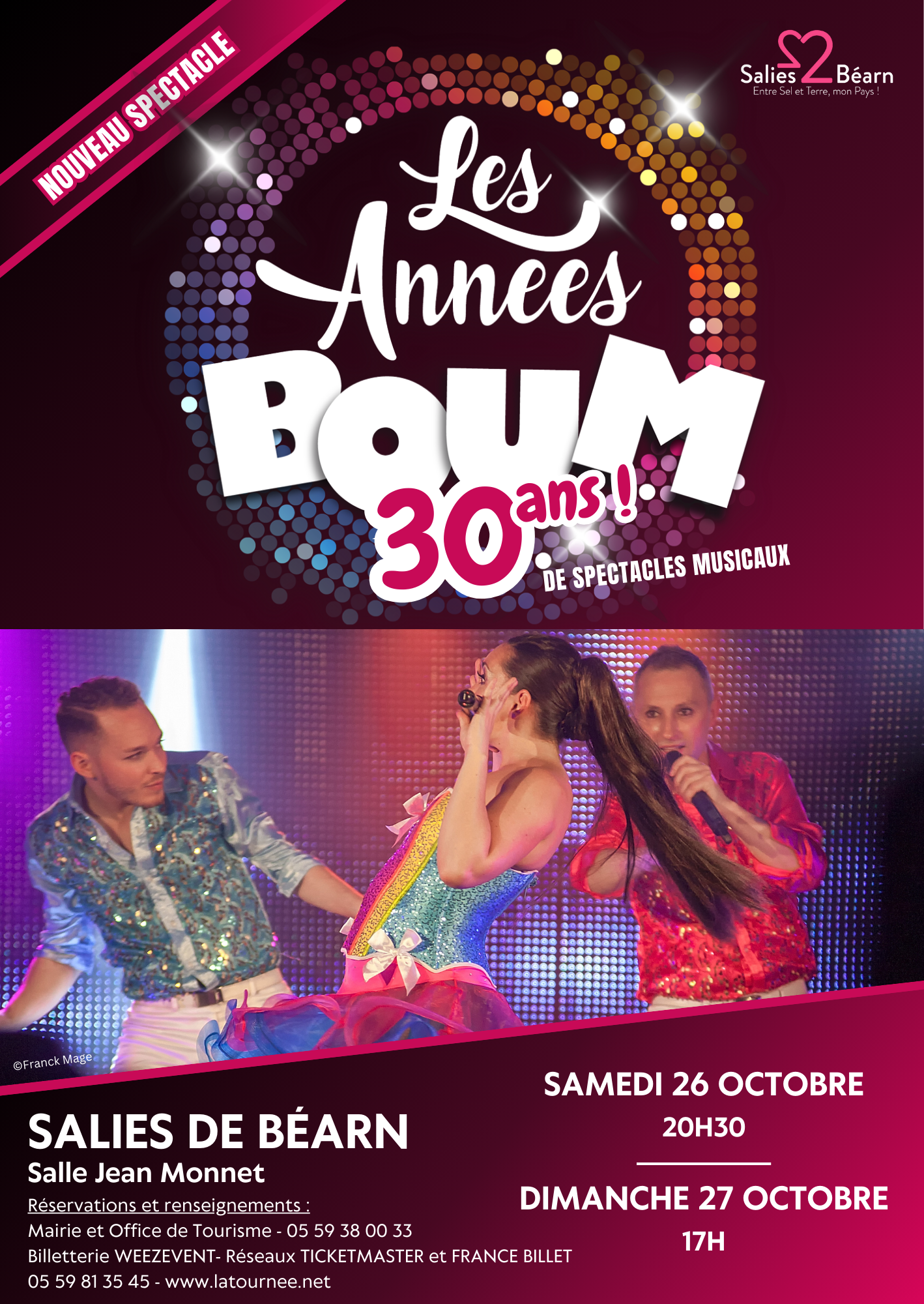 Les Années Boum - à Salies de Béarn Du 26 au 27 oct 2024