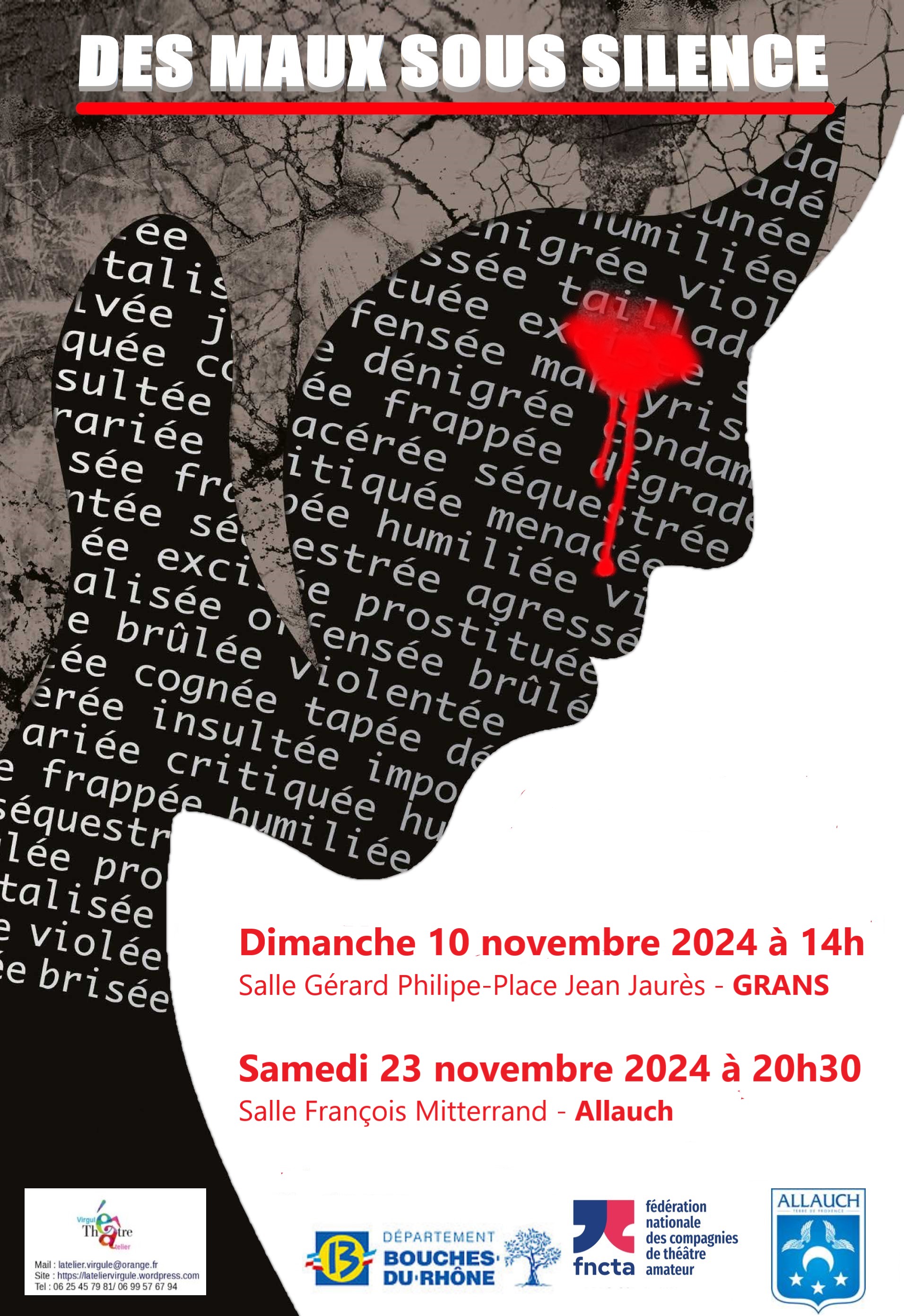 DES MAUX SOUS SILENCE Le 10 nov 2024