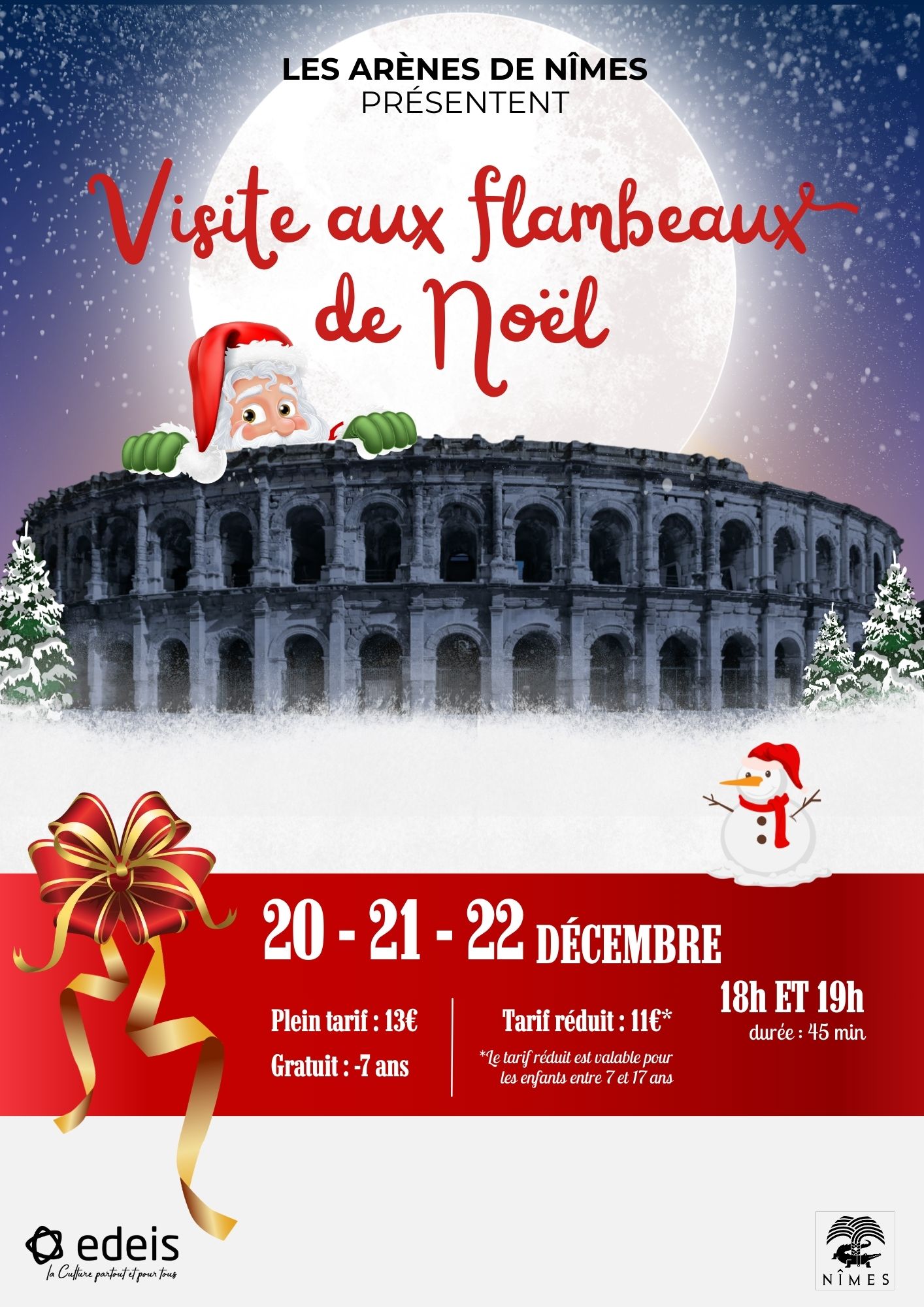 Visites aux flambeaux de noël Du 20 au 22 déc 2024