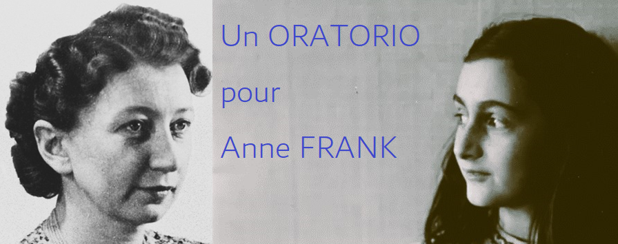 Un Oratorio pour Anne Frank Le 14 nov 2024