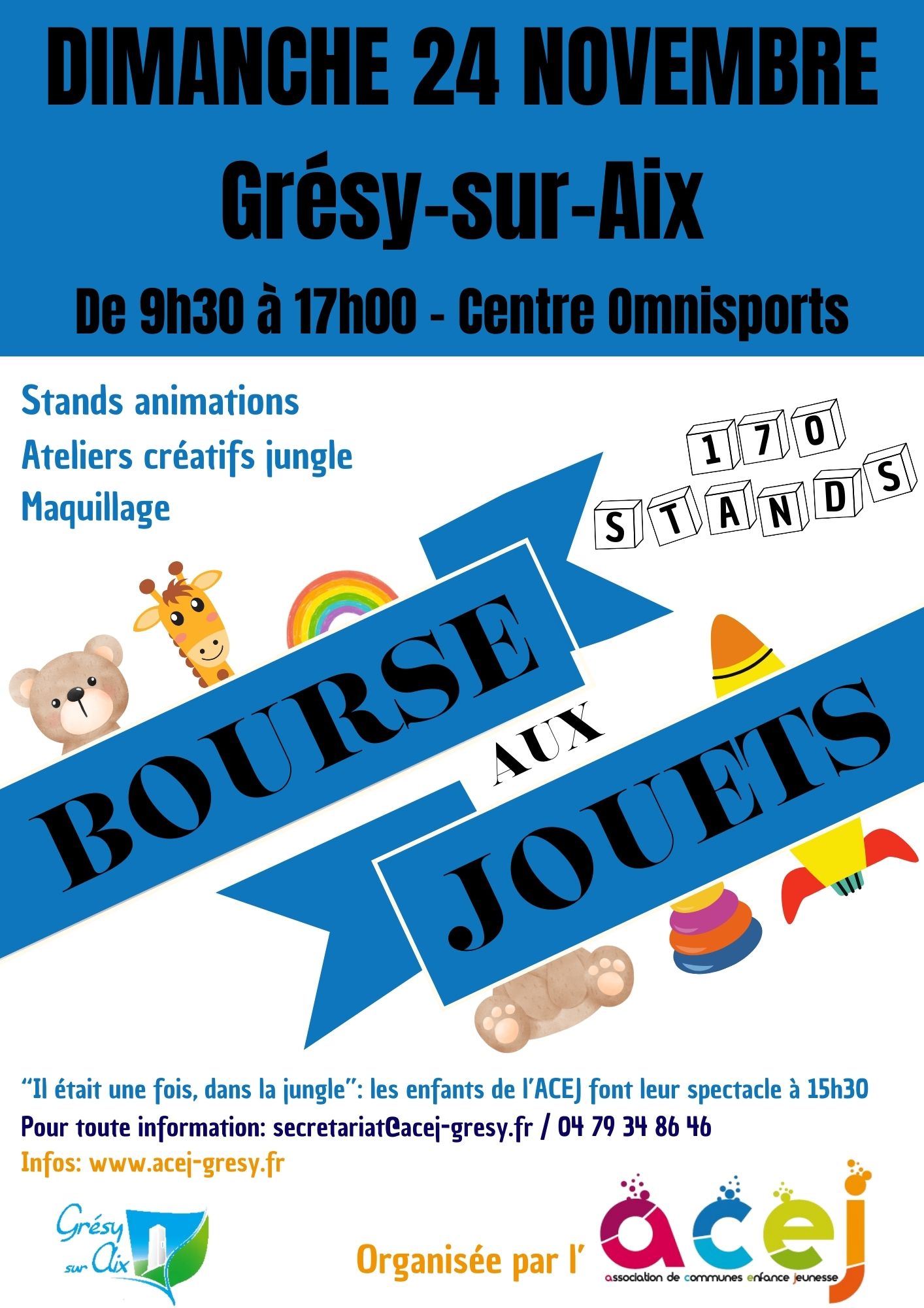 Bourse aux jouets Le 24 nov 2024