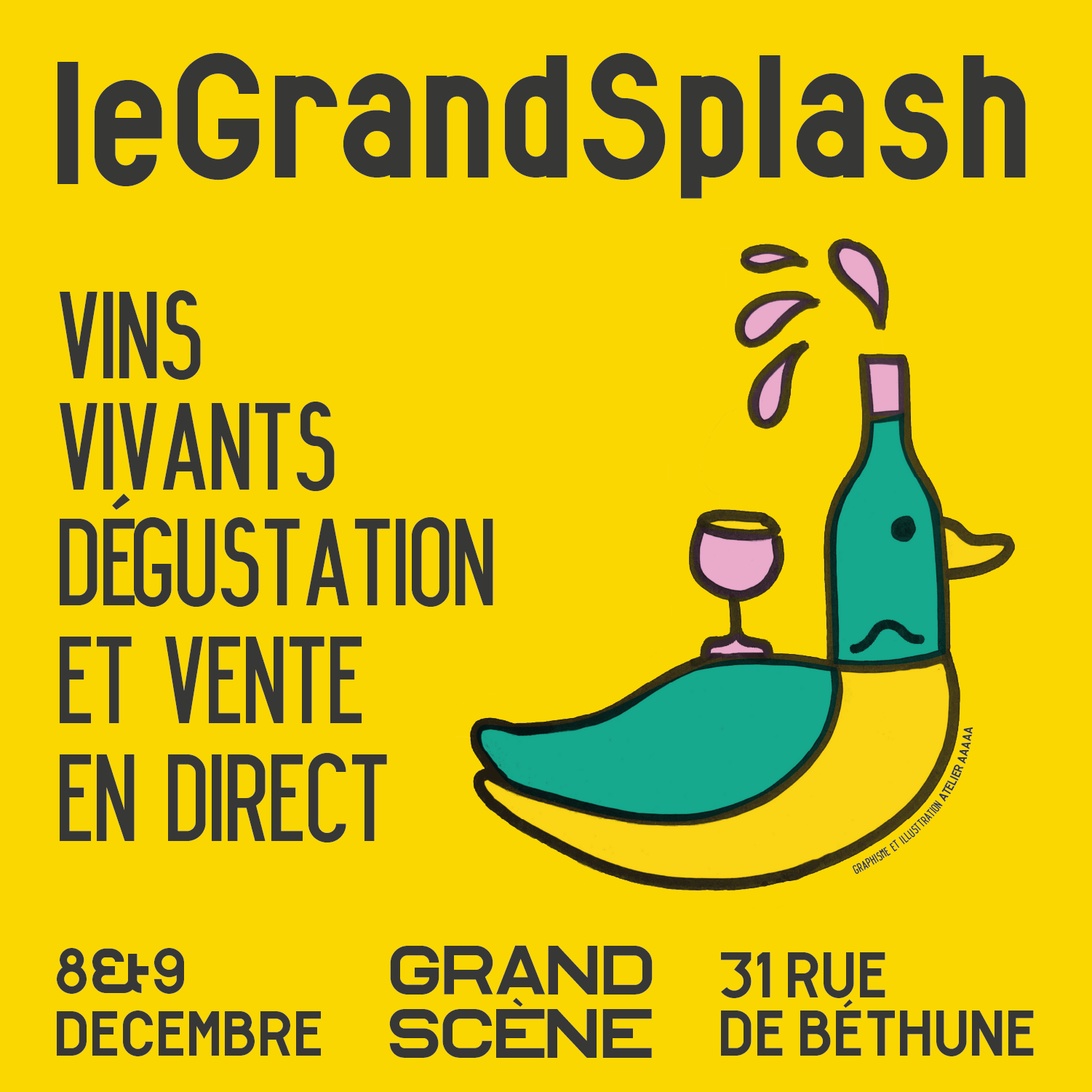 LE GRAND SPLASH Du 8 au 9 déc 2024