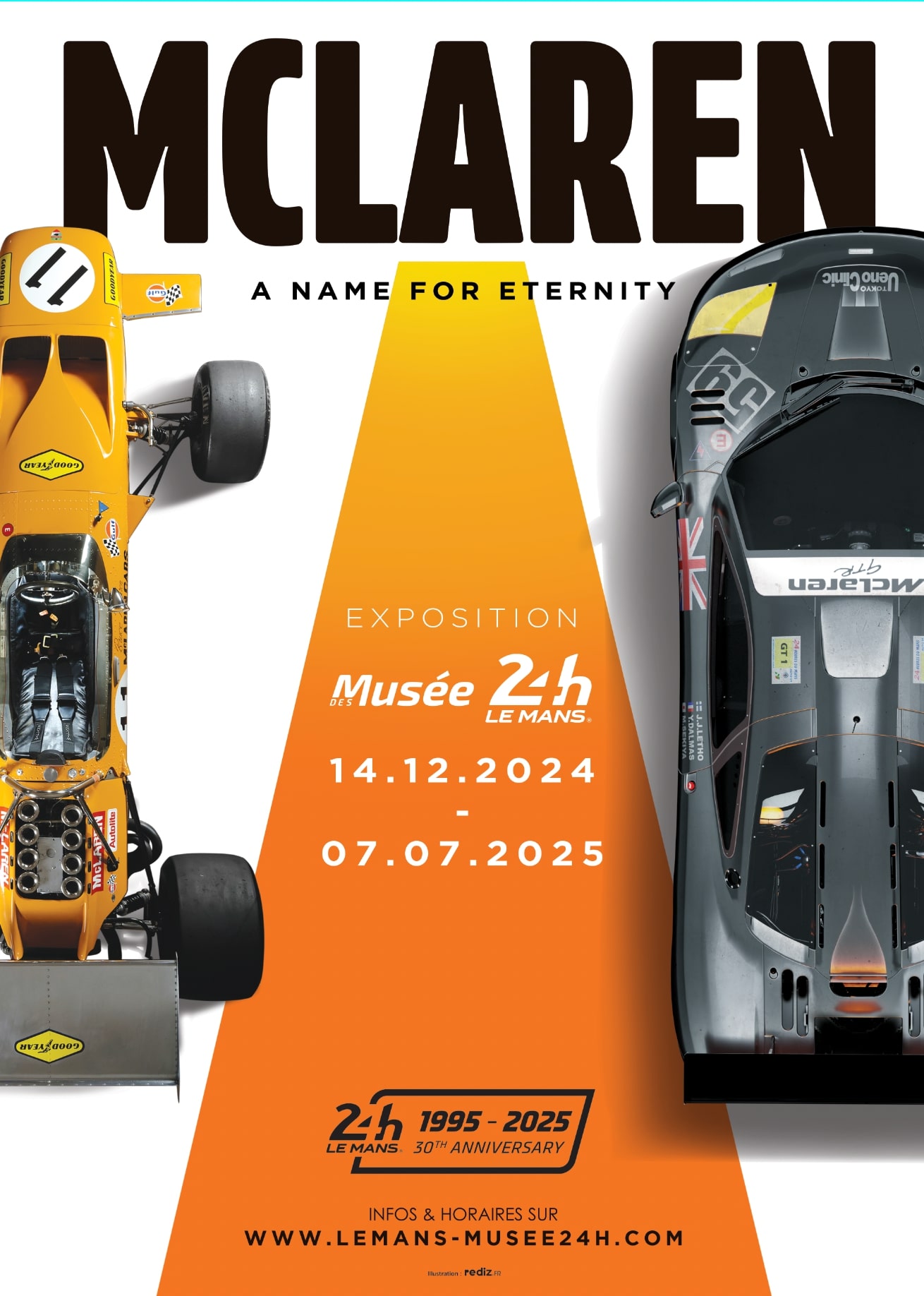 McLaren a name for eternity Du 14/12/2024 au 6/7/2025