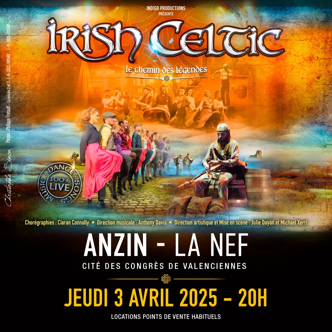 Irish Celtic - Le chemin des Légendes Le 3 avr 2025