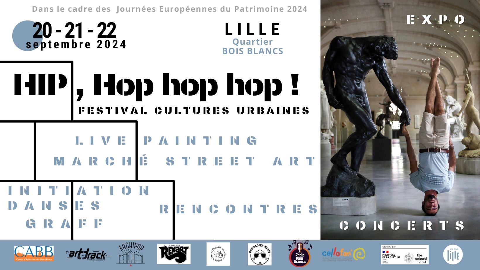 FESTIVAL HIP, Hop hop hop ! Le 20 sept 2024