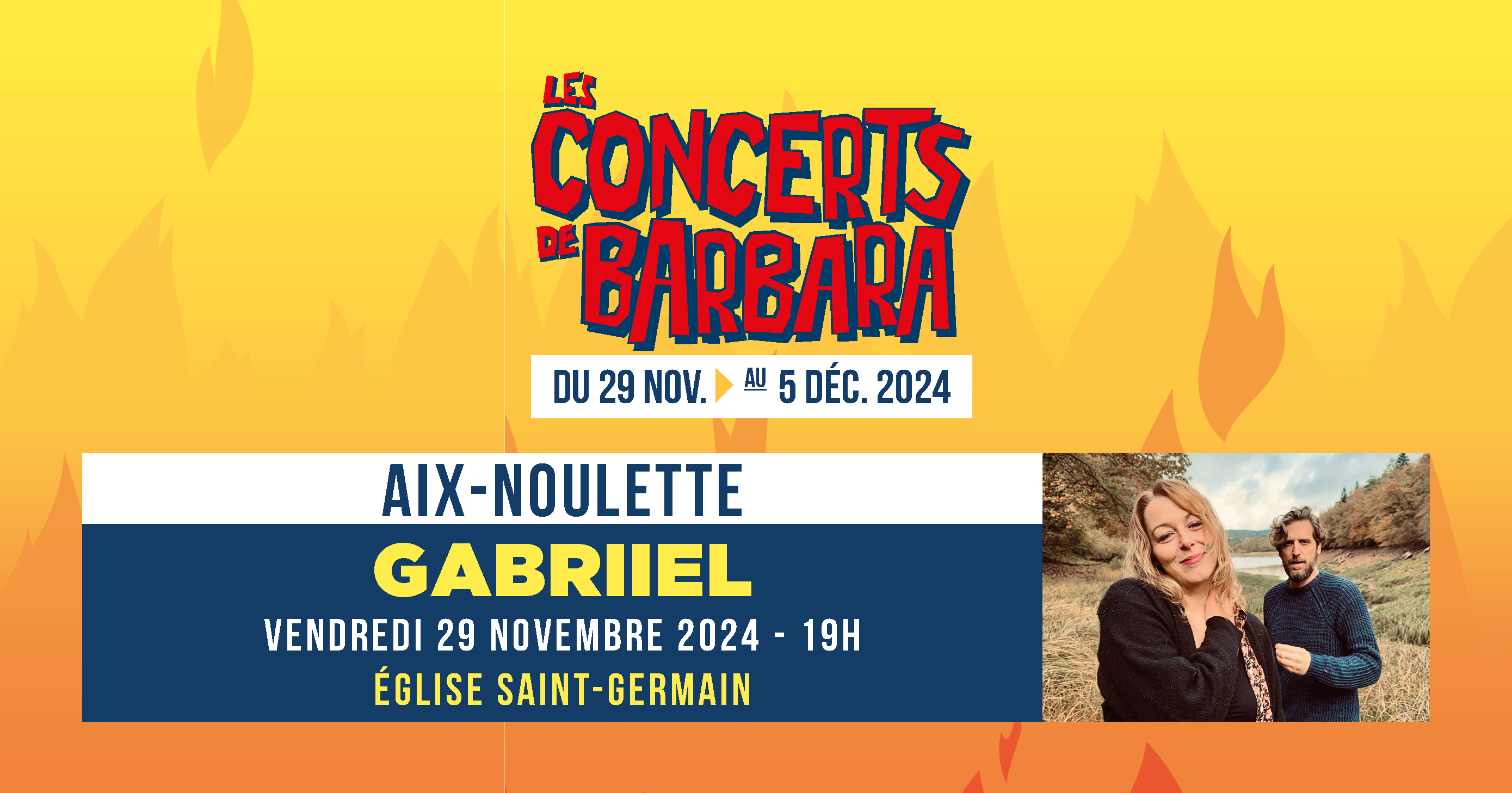 Les Concerts de Barbara : Gabriiel Le 29 nov 2024